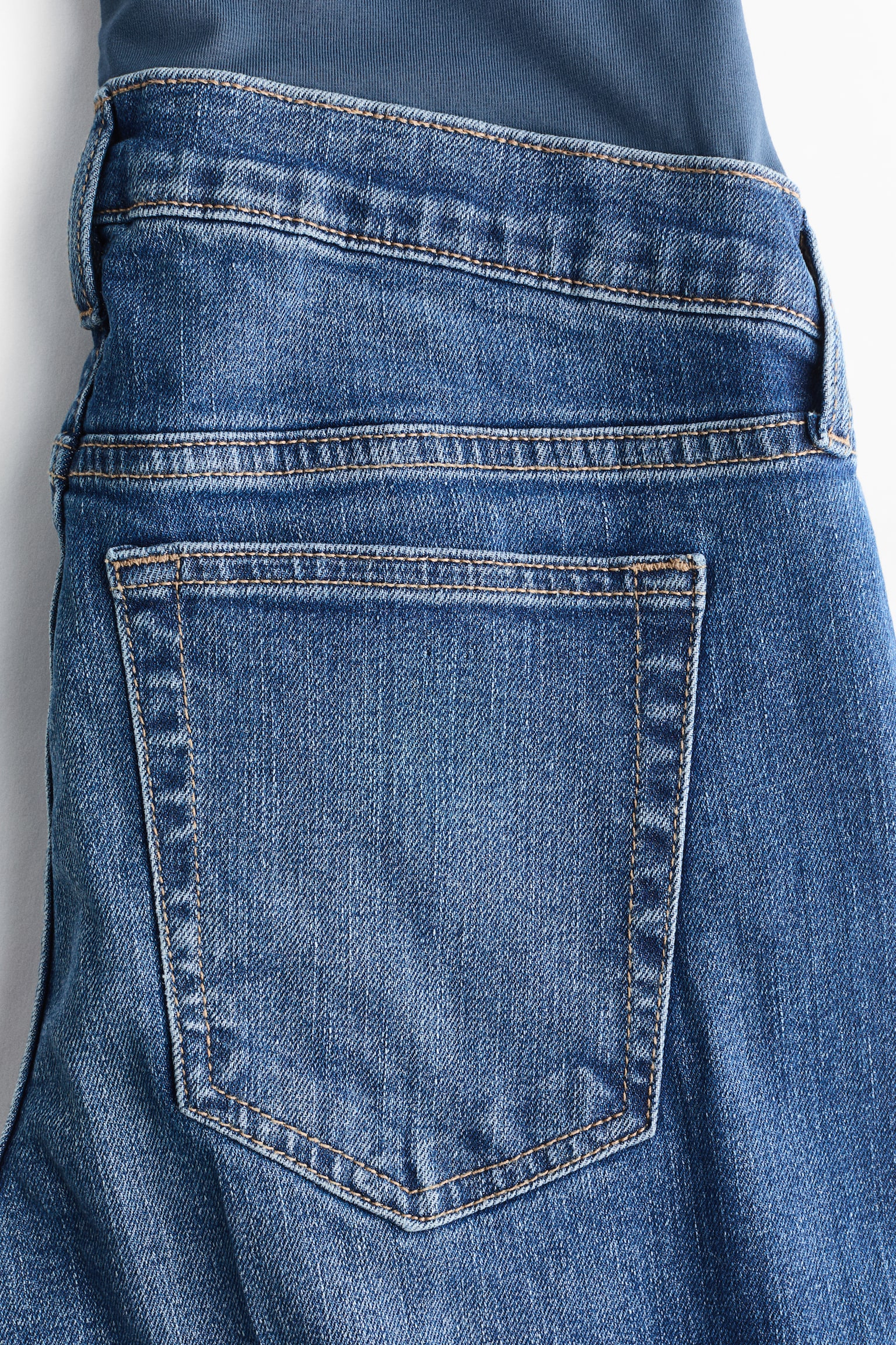 MAMA Flared Jeans - Denim blue/Denim blue/Black - 6