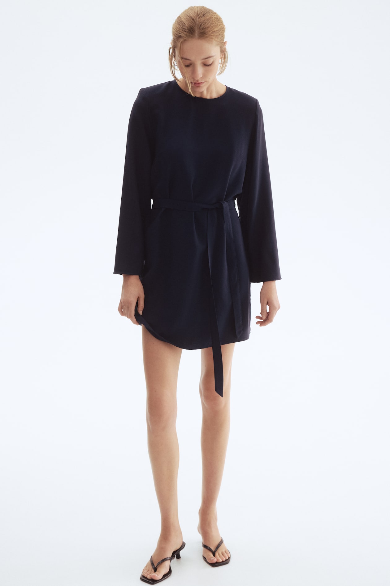 Tie-Belt Dress - image 4