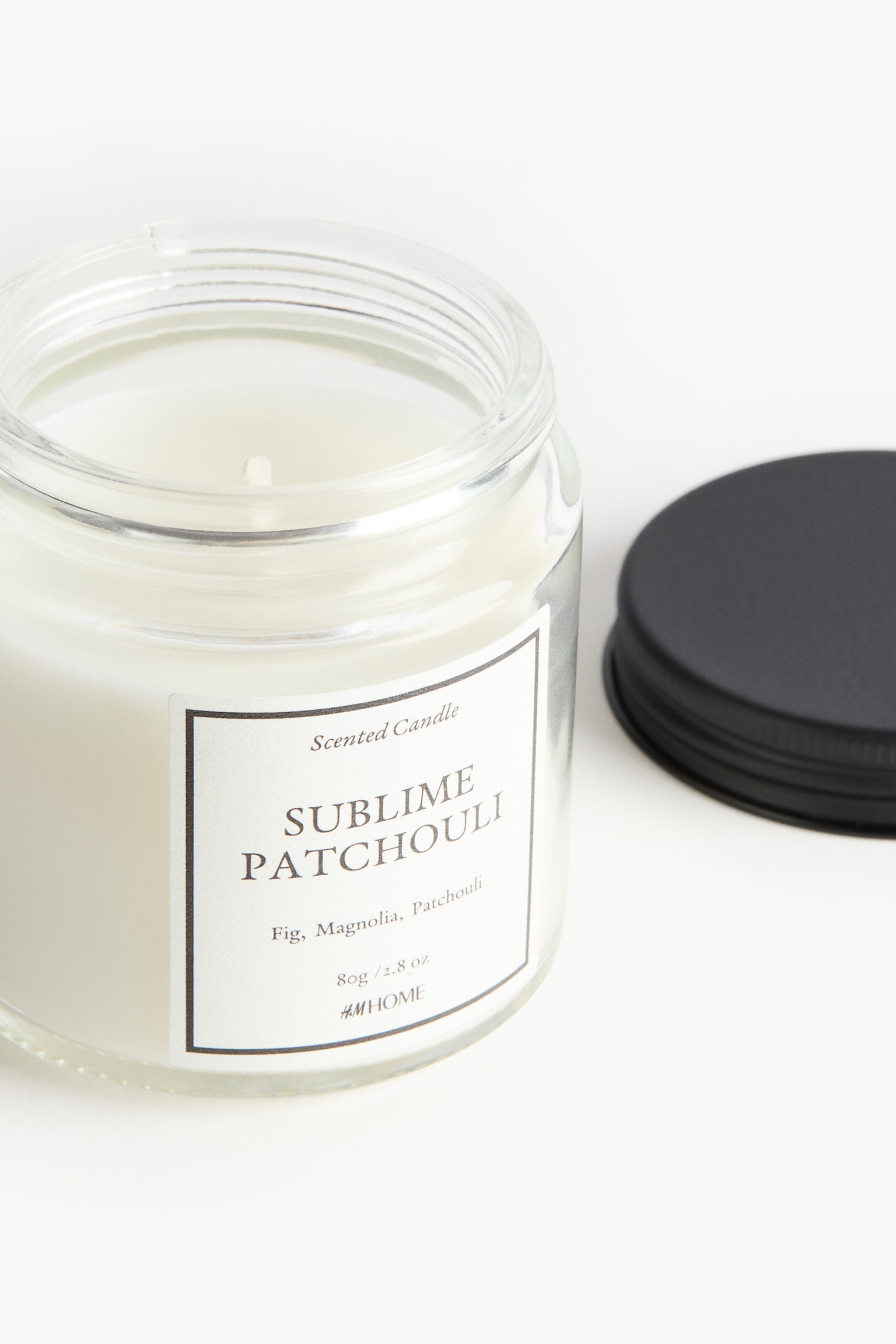 Scented candle in glass holder - Sublime Patchouli/Salted Sea/Dark Honey/Green Basilicum - 3