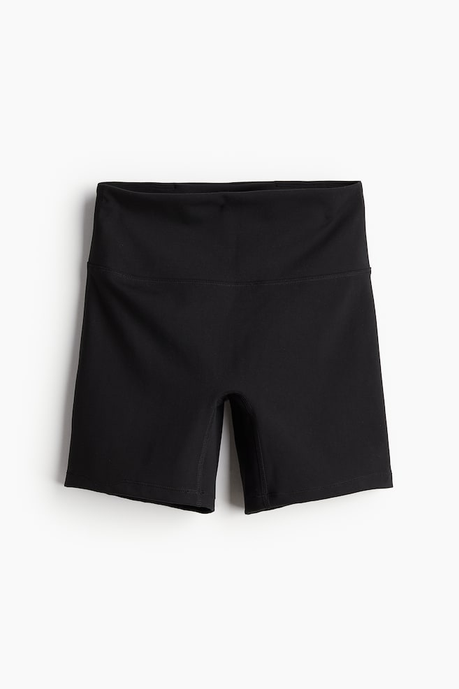 Sports cycling shorts in SoftMove™ - Black/Dark grey - 1