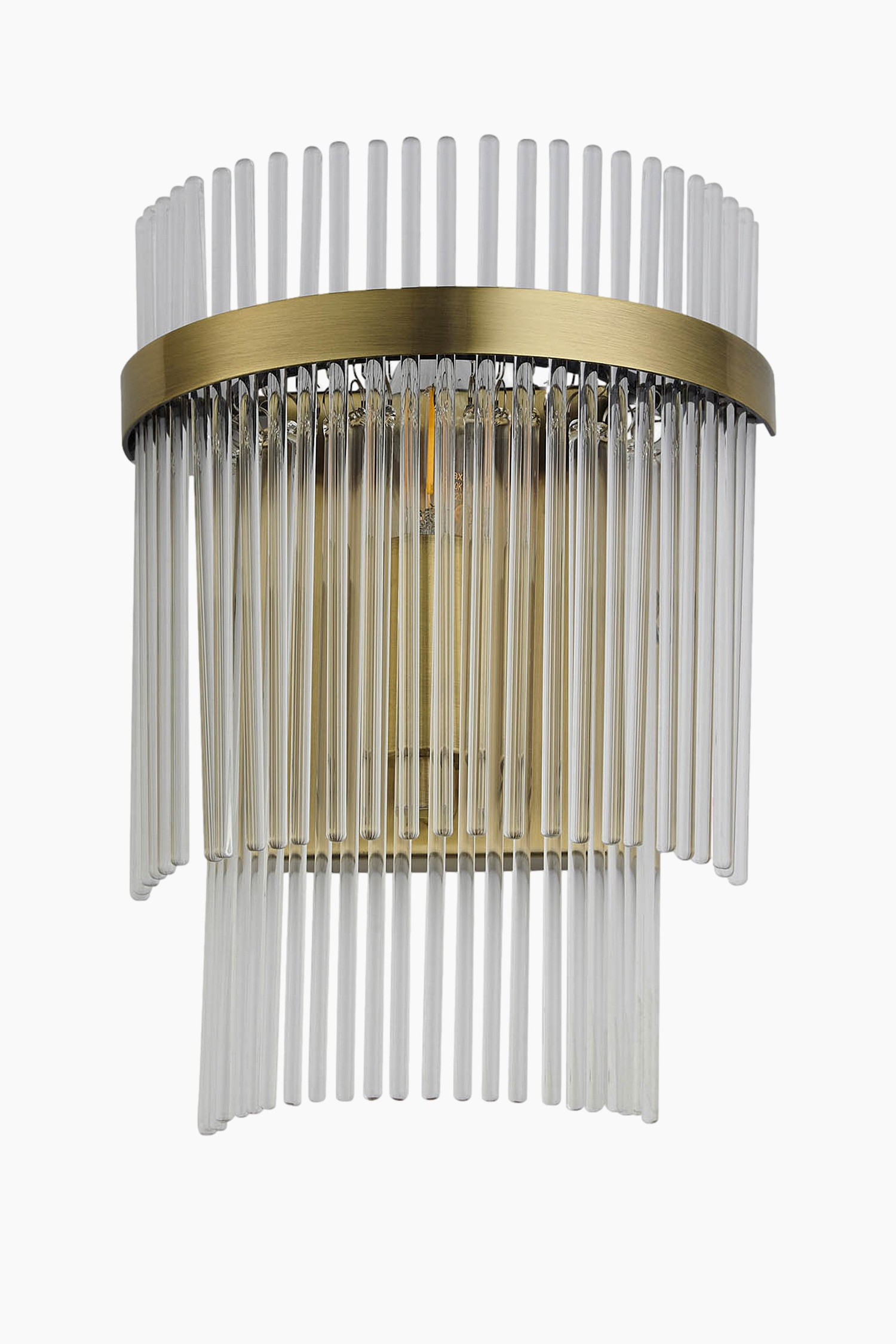 Chandelier Style Wall Light - Brass