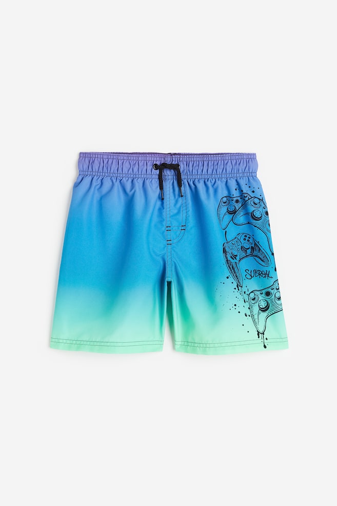 Patterned swim shorts - Blue/Game controllers/Blue/White/Blue/Tie-dye/Turquoise/Ombre/dc/dc/dc/dc/dc/dc/dc - 1