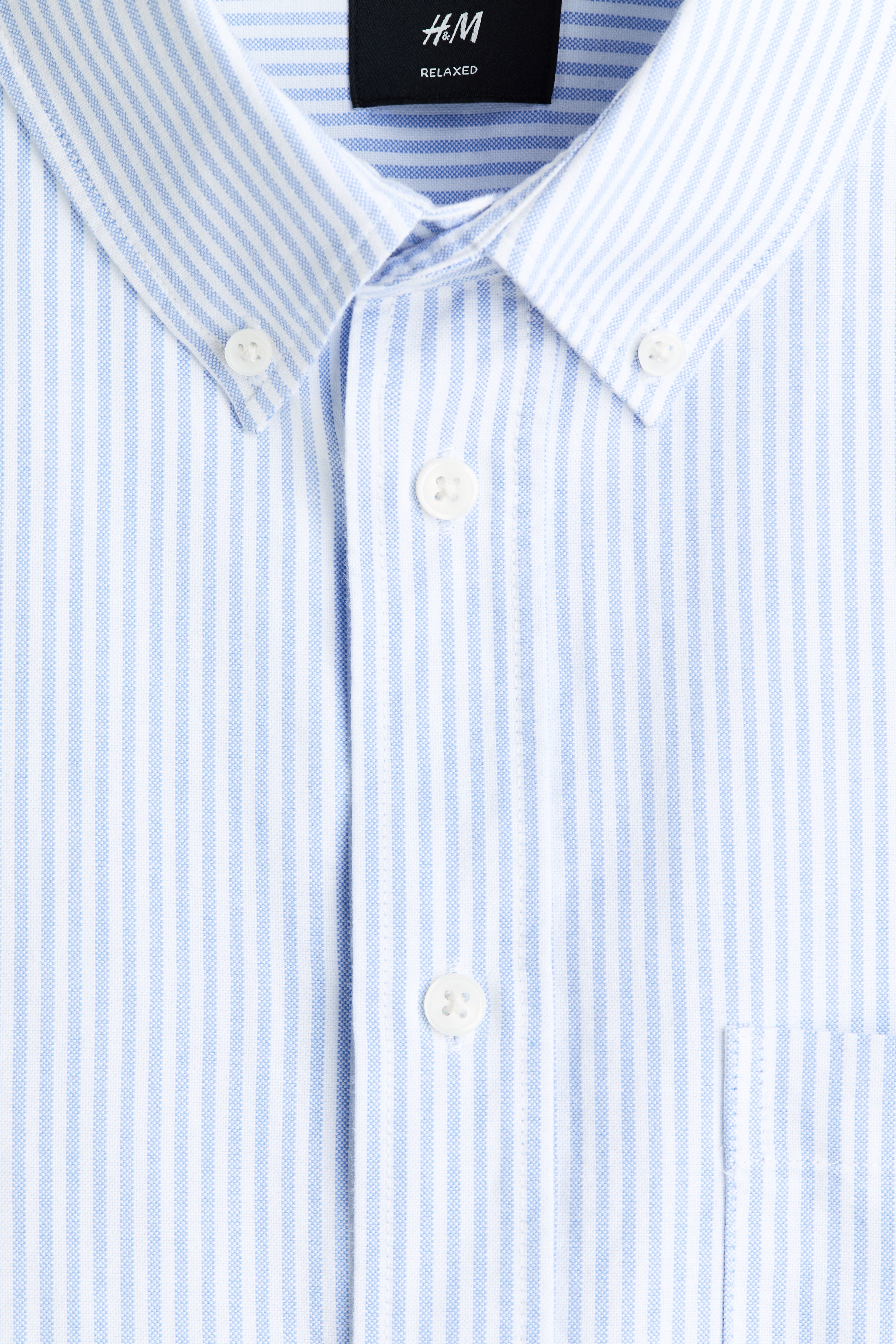 Relaxed Fit Short-sleeved Oxford shirt