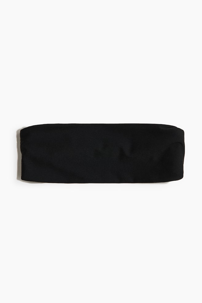 Wide Hairband - Black/Dark brown - 1
