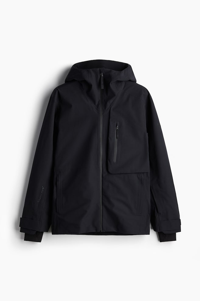 3-lagige Skijacke mit StormMove™ in Regular Fit - Schwarz/Hellbeige - 1