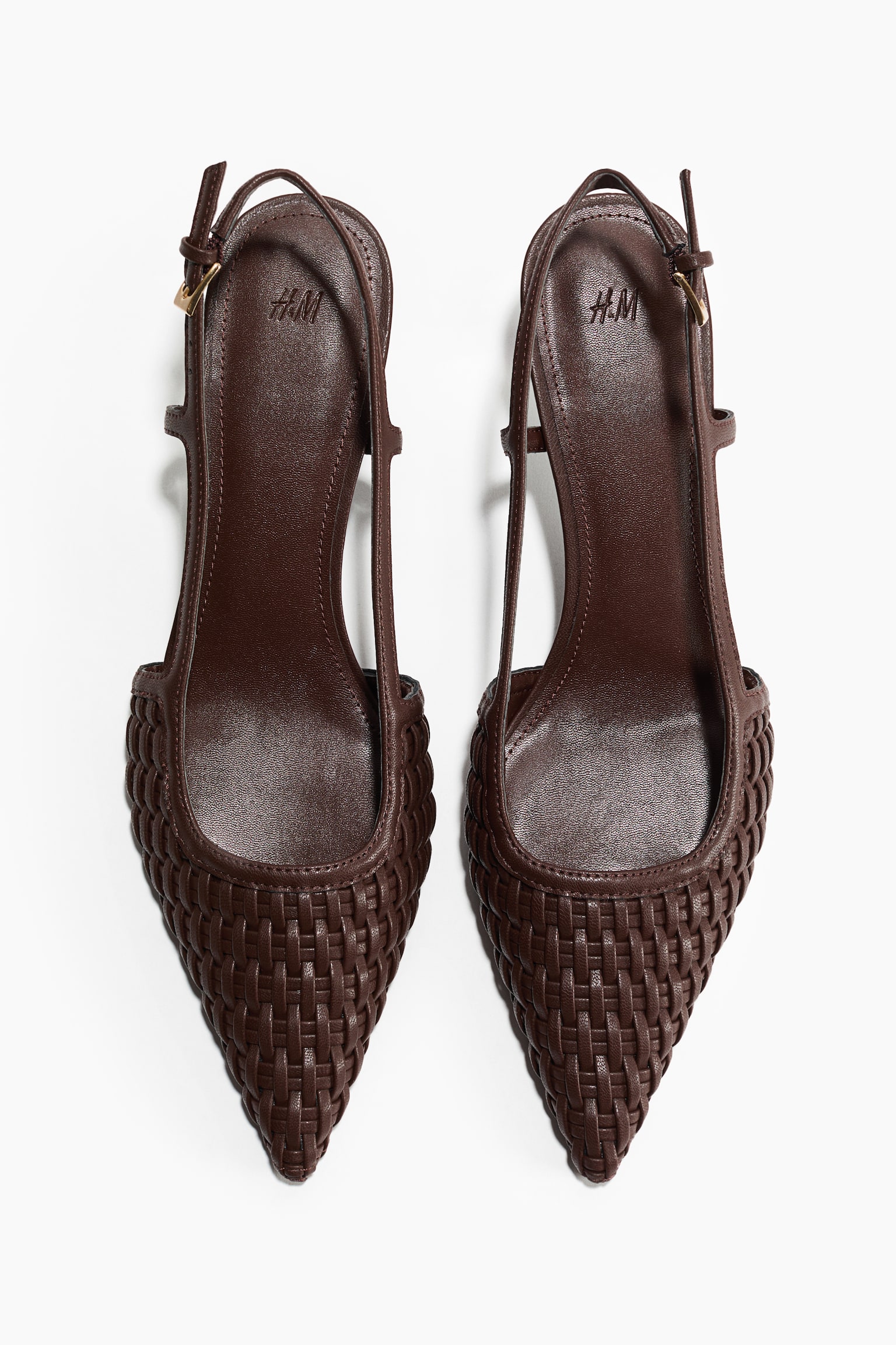 Kitten-heeled slingbacks - 2
