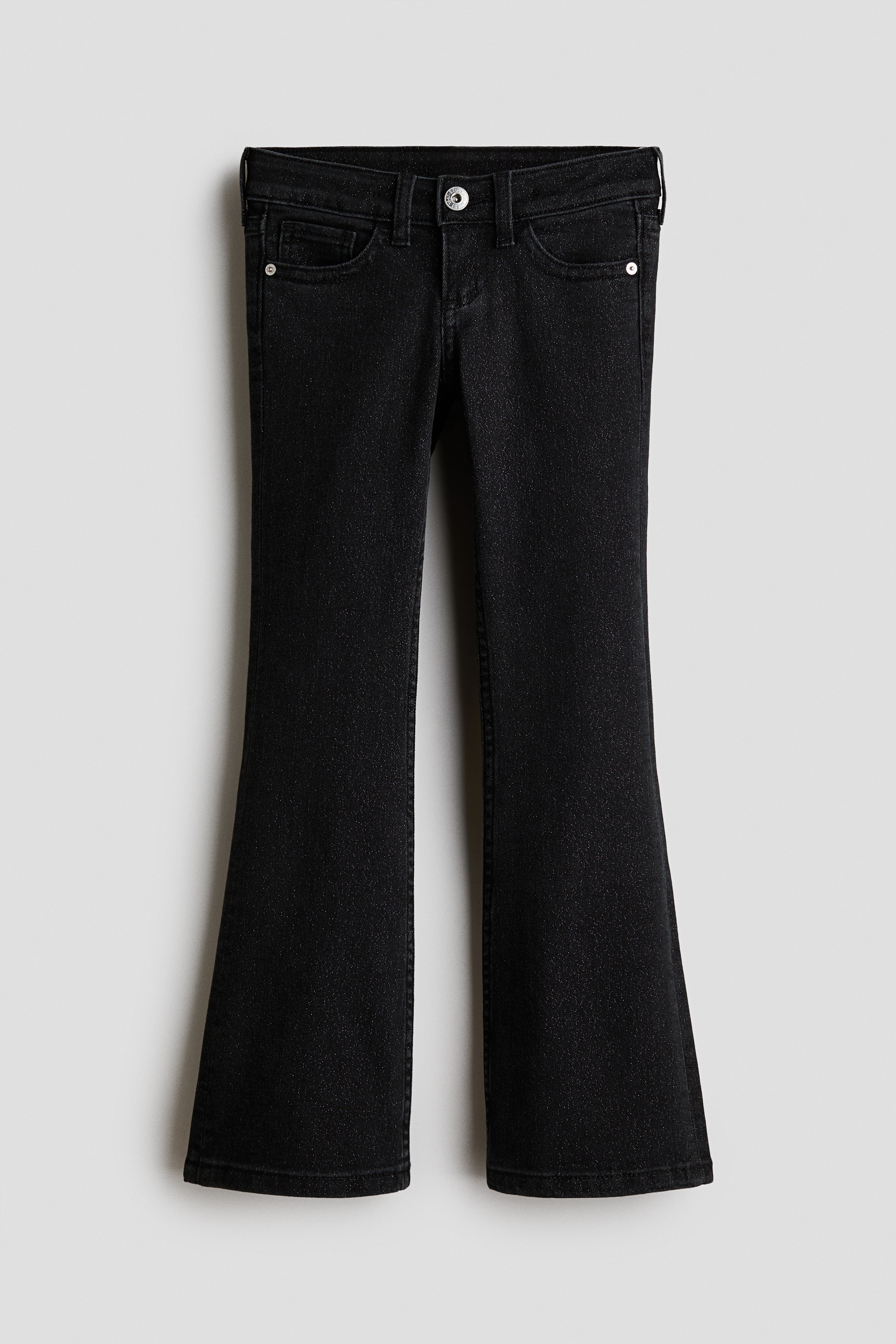 Flared Leg Low Jeans