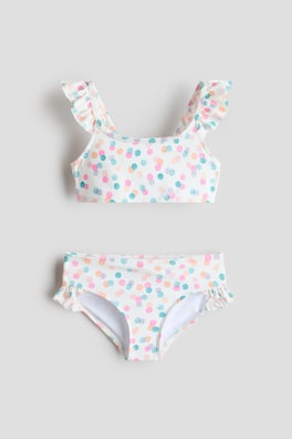 Bikini med volanger
