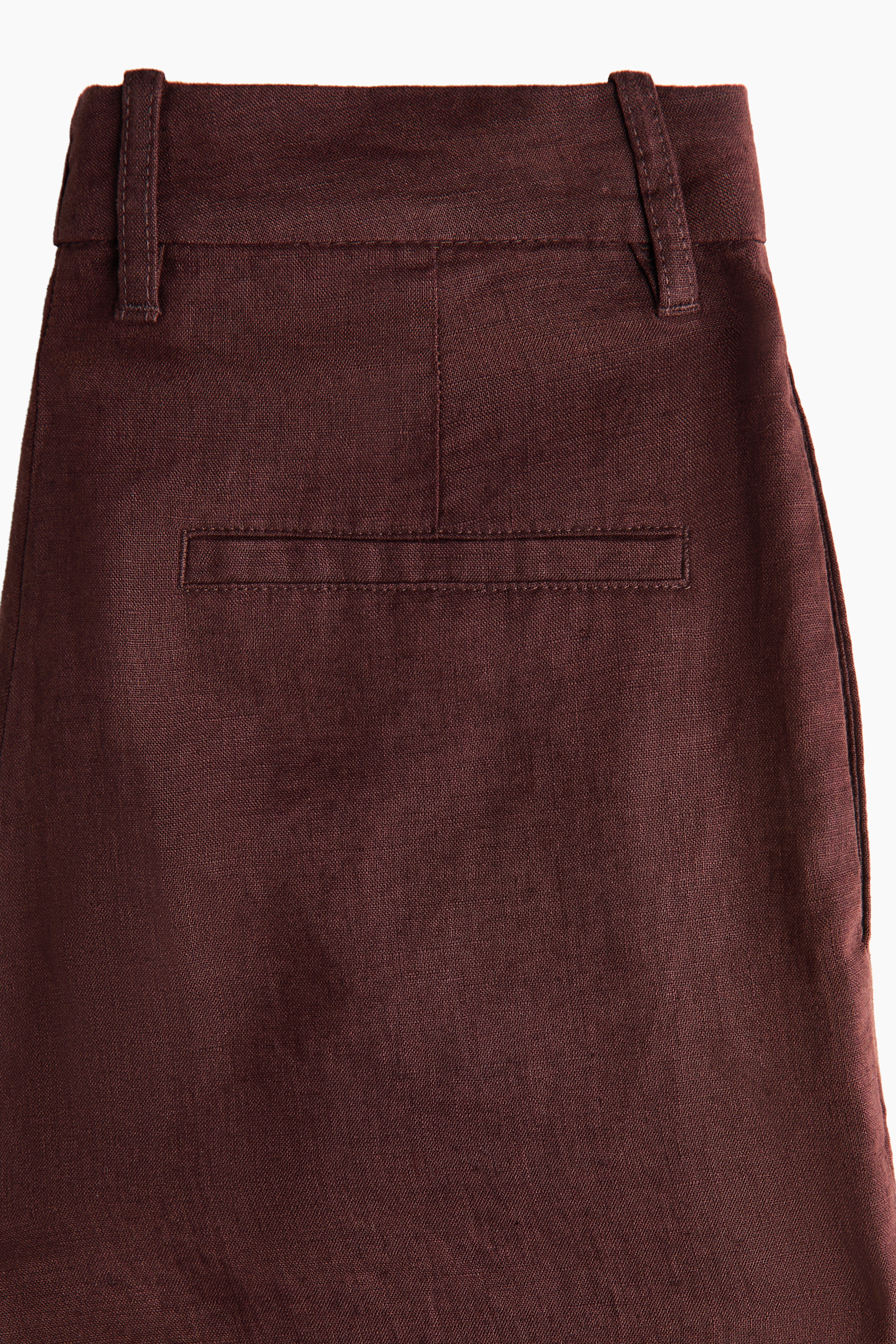 h&m brown dress pants Boatneck Mini Dress