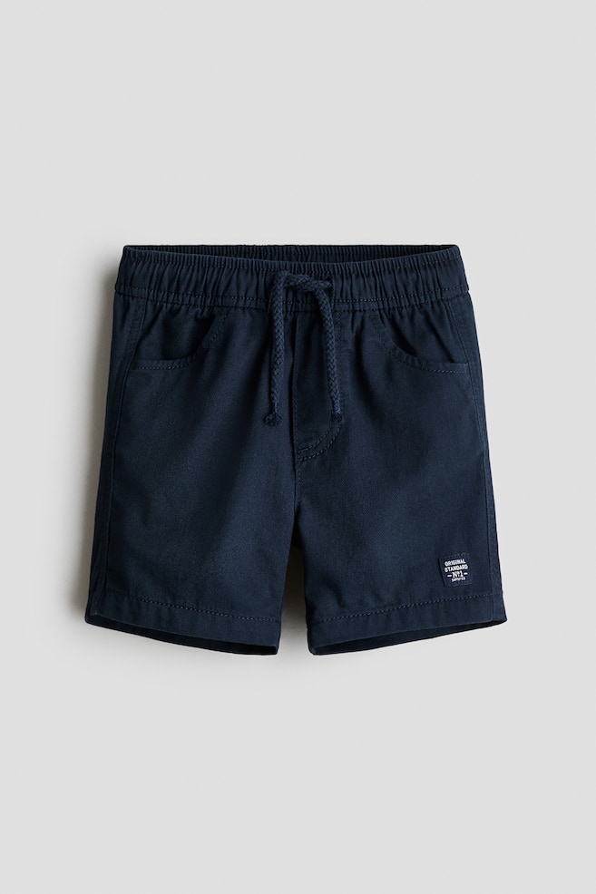 Twill Shorts - Navy blue/Denim blue/Light khaki green/Beige - 1