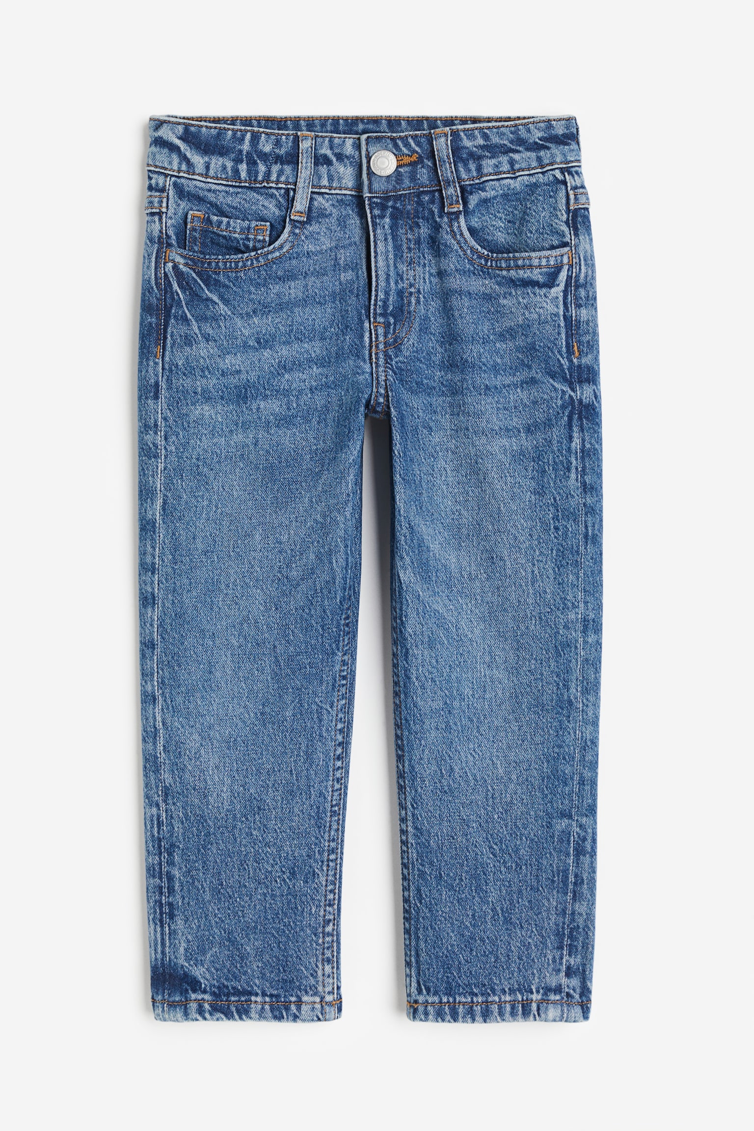 Straight Leg Jeans - Denim blue/Denim blue/Dark denim blue/Denim blue/Light denim blue - 1