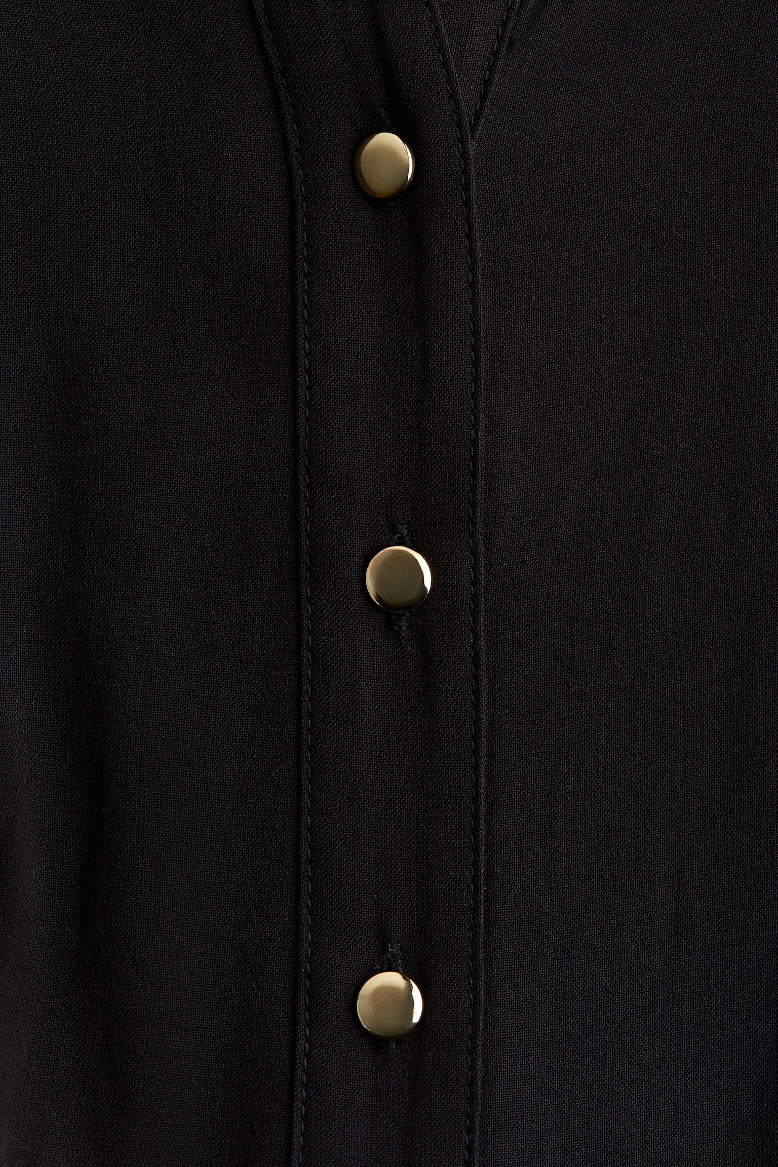 Shirt dress - Black/Navy blue/Blue/Striped - 2