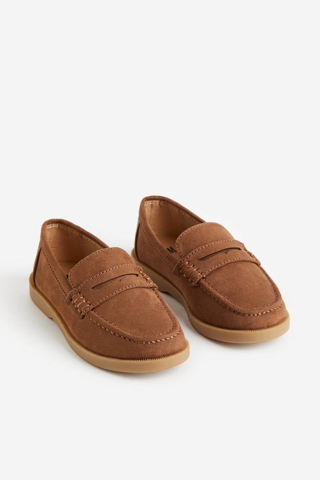 Loafers - Brown - 1