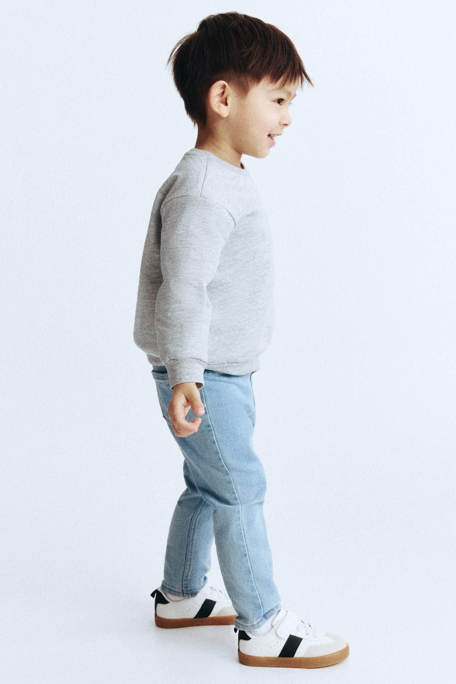 Slim Fit Jeans - Light denim blue/שחור/כחול ג'ינס בהיר/אפור בהיר - 3