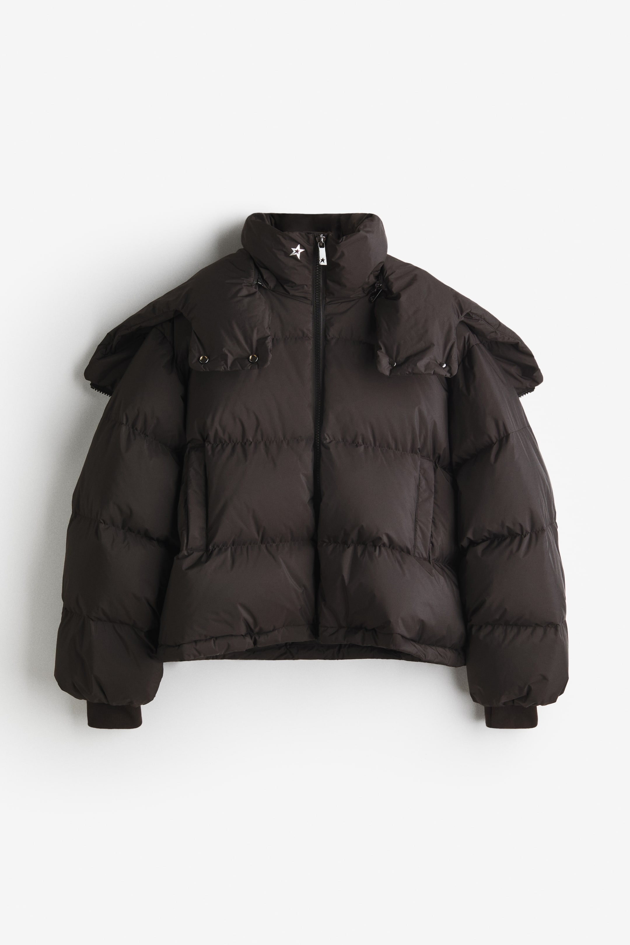 View larger image: Water-Repellent Down Jacket - Black - Ladies | H&M US 8