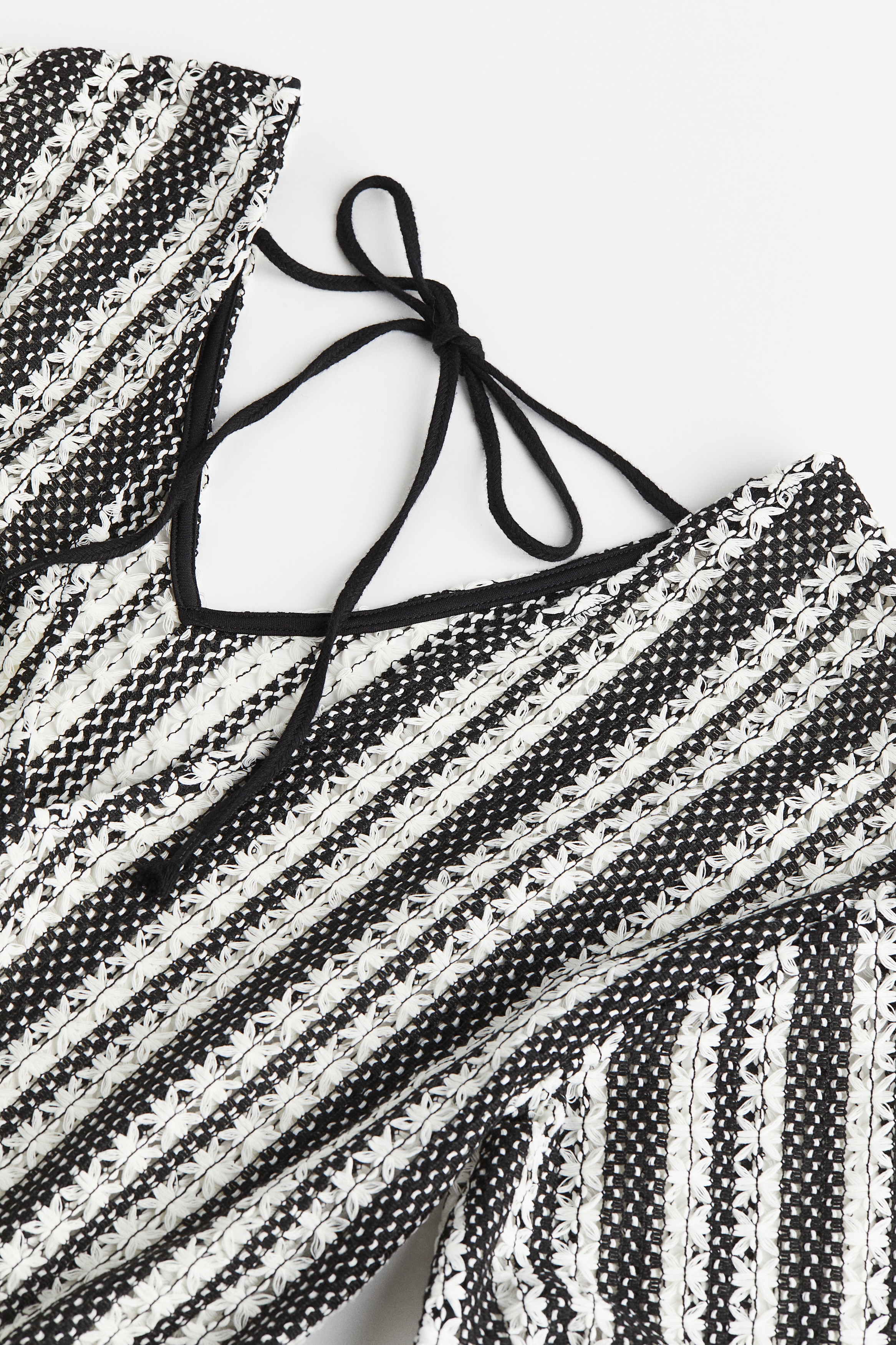 Jacquard-knit dress