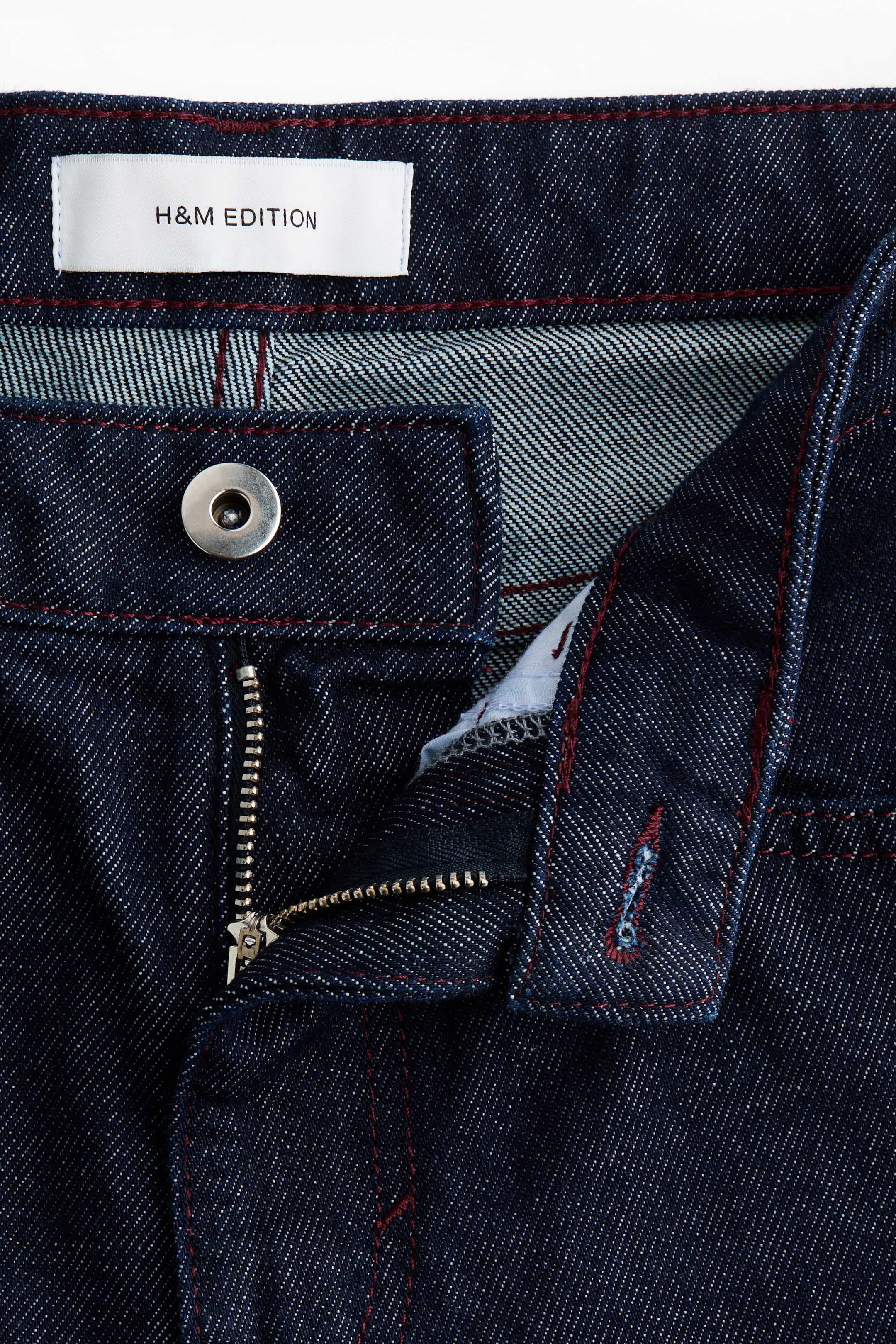 View larger image: Barrel Leg Low Waist Ankle Jeans - Dark denim blue - Ladies | H&M IN 5