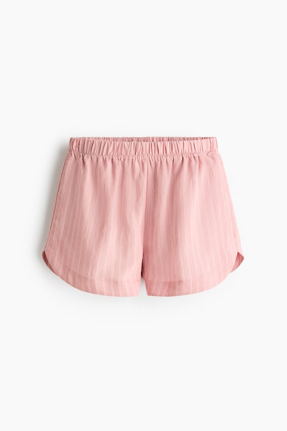 Женские шорты H&M Lyocell-Blend Pull-On Shorts