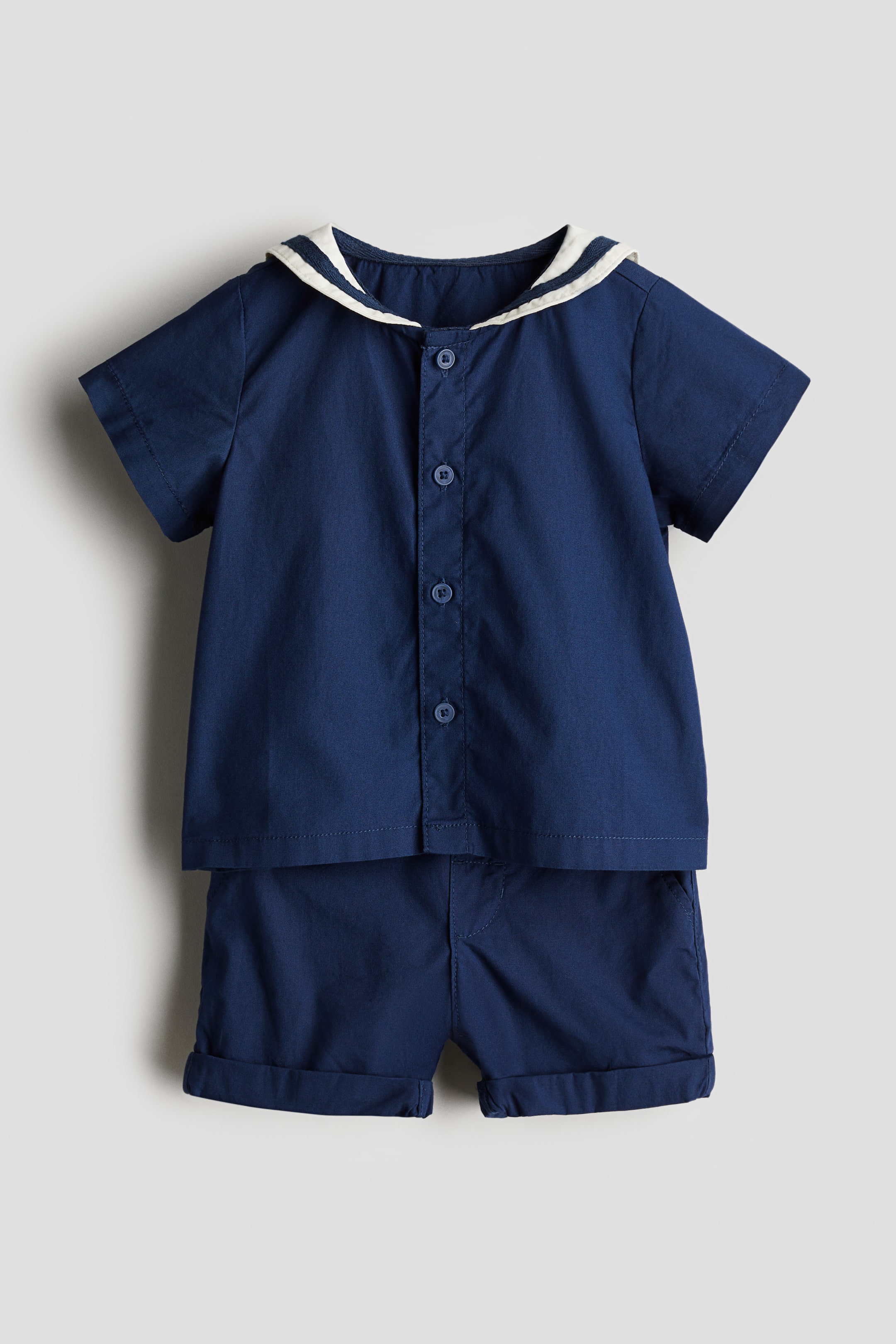 2-piece Sailor Cotton Set