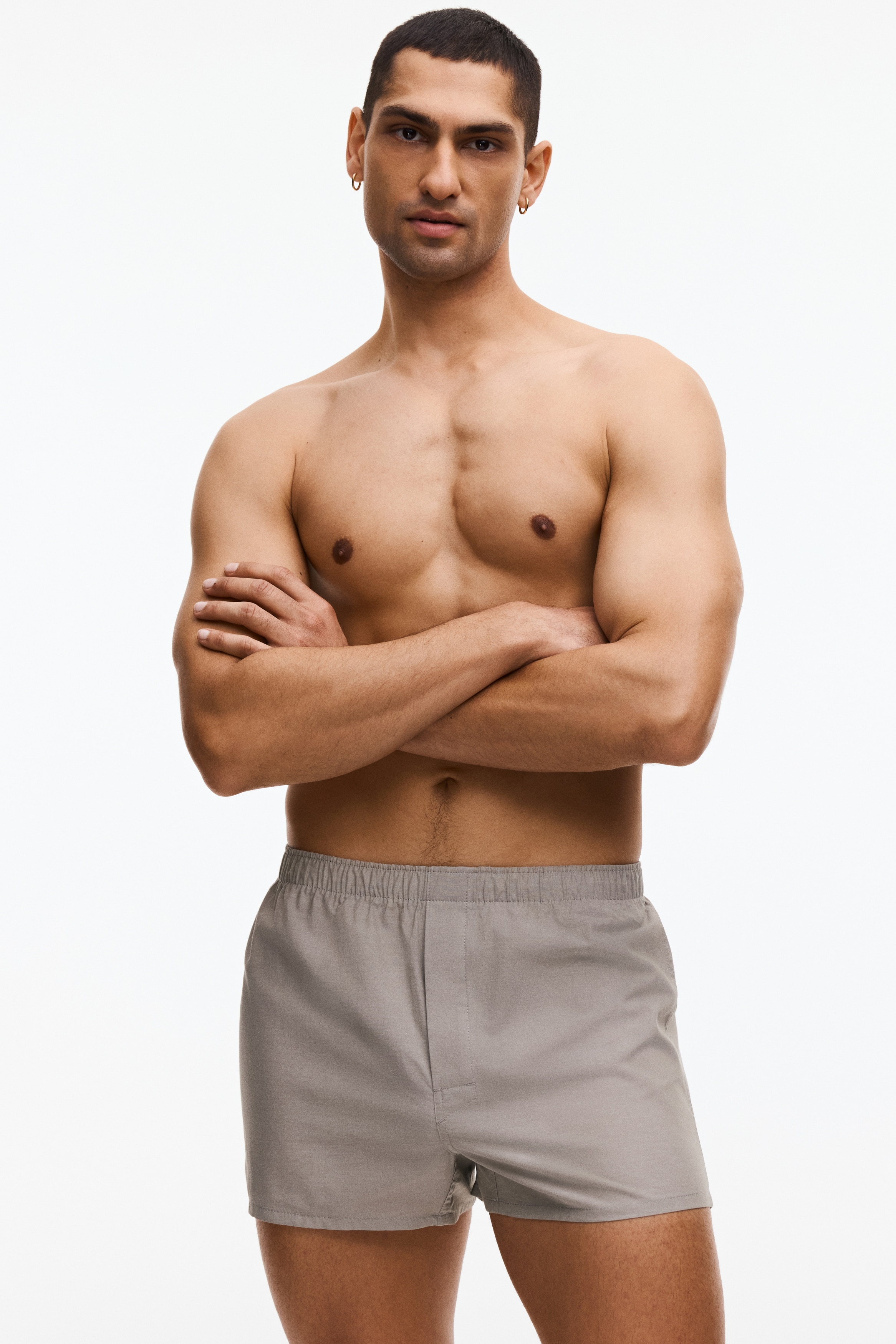 4-pack vävda boxershorts - Khakigrön/Rutig/Mörkblå/Rutig/Mörkturkos/Rutig/Ljusgul/Rutig/Ljusblå/Mörkblå/Svart/Vitrutig/Svart/Grå/Vit/Beige/Mörk khakigrön/Blå/Rutig/Lila/Randig/Mörkgrå/Rutig/Blå/Rutig/Lila/Randig/Marinblå/Randig