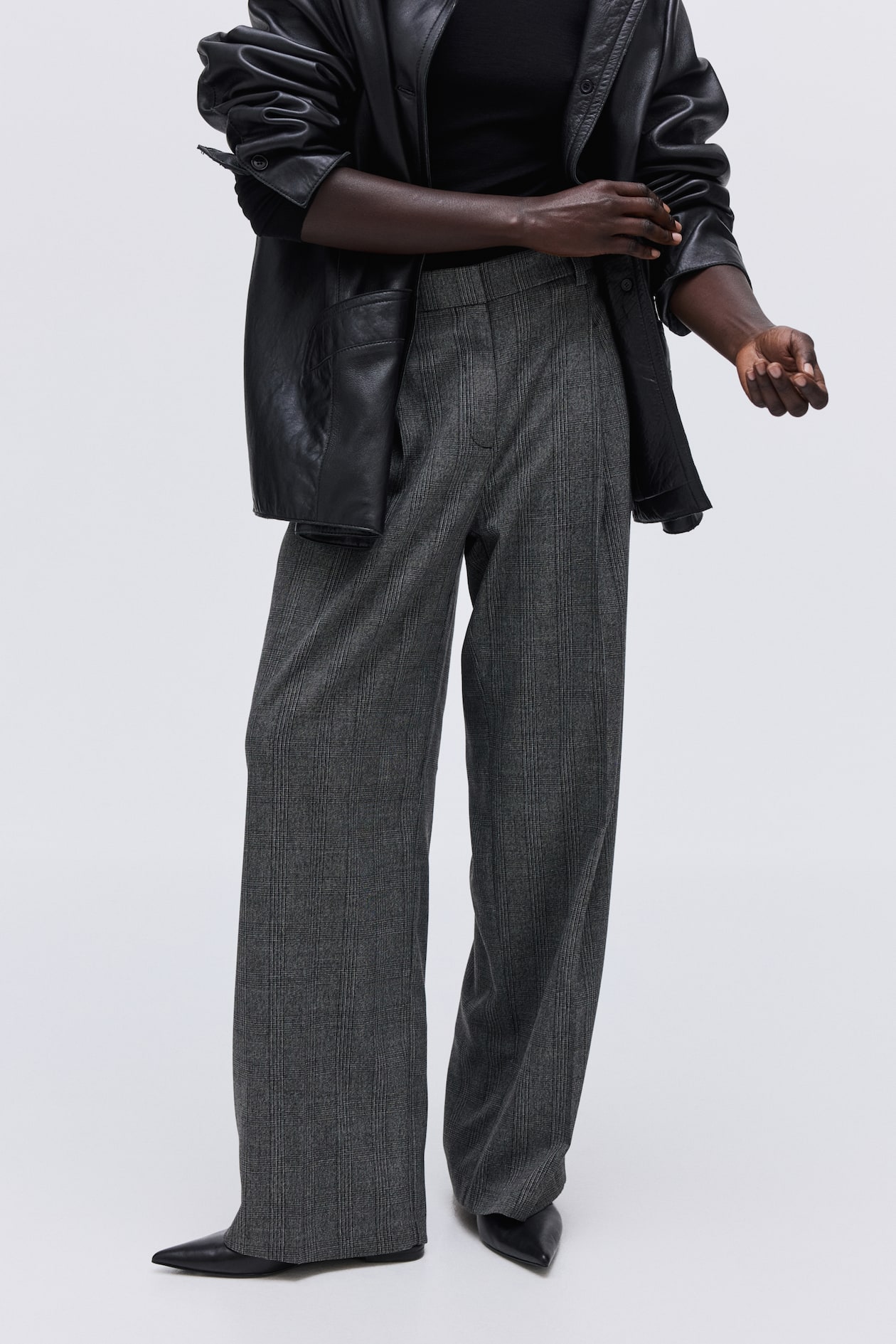 Wide-Leg Dress Pants - image 2