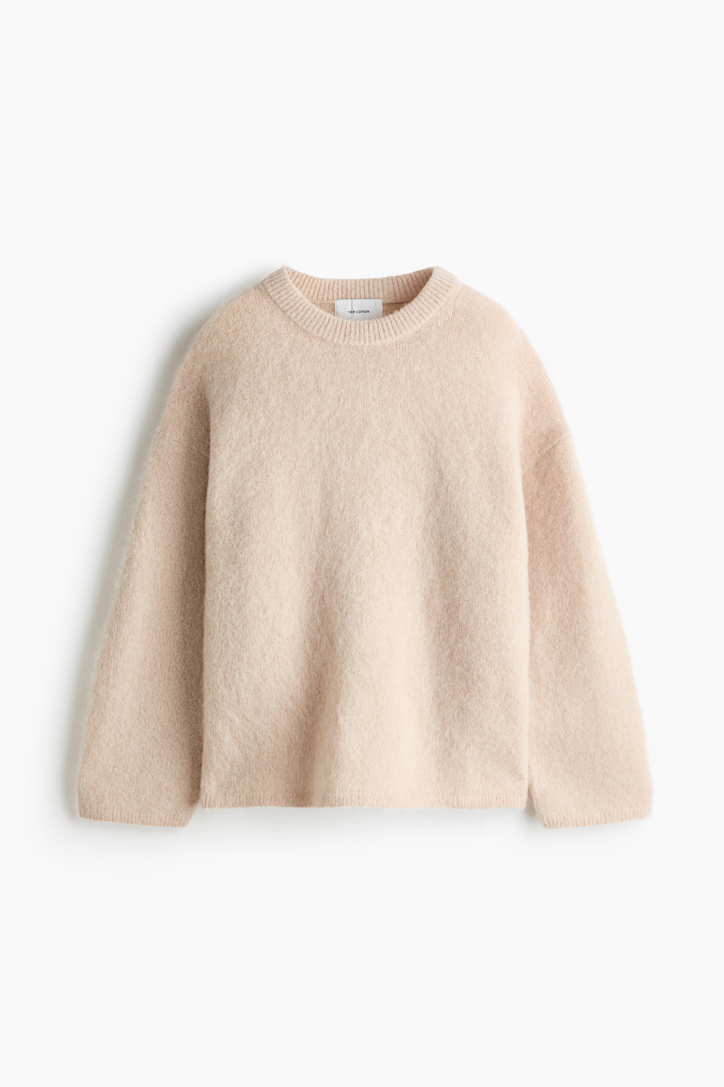 Oversized Mohair-Blend Sweater - Light beige/Light blue/Dusty purple/White/Burnt orange/Bright orange