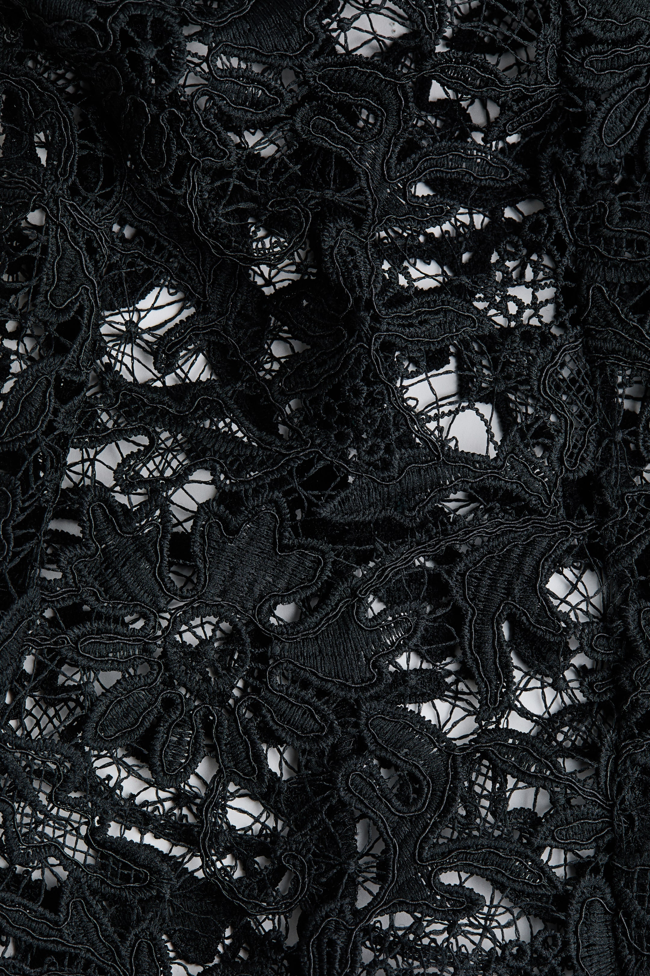 Ver imagen más grande: Top de encaje entallado - Negro - MUJER | H&M ES 5