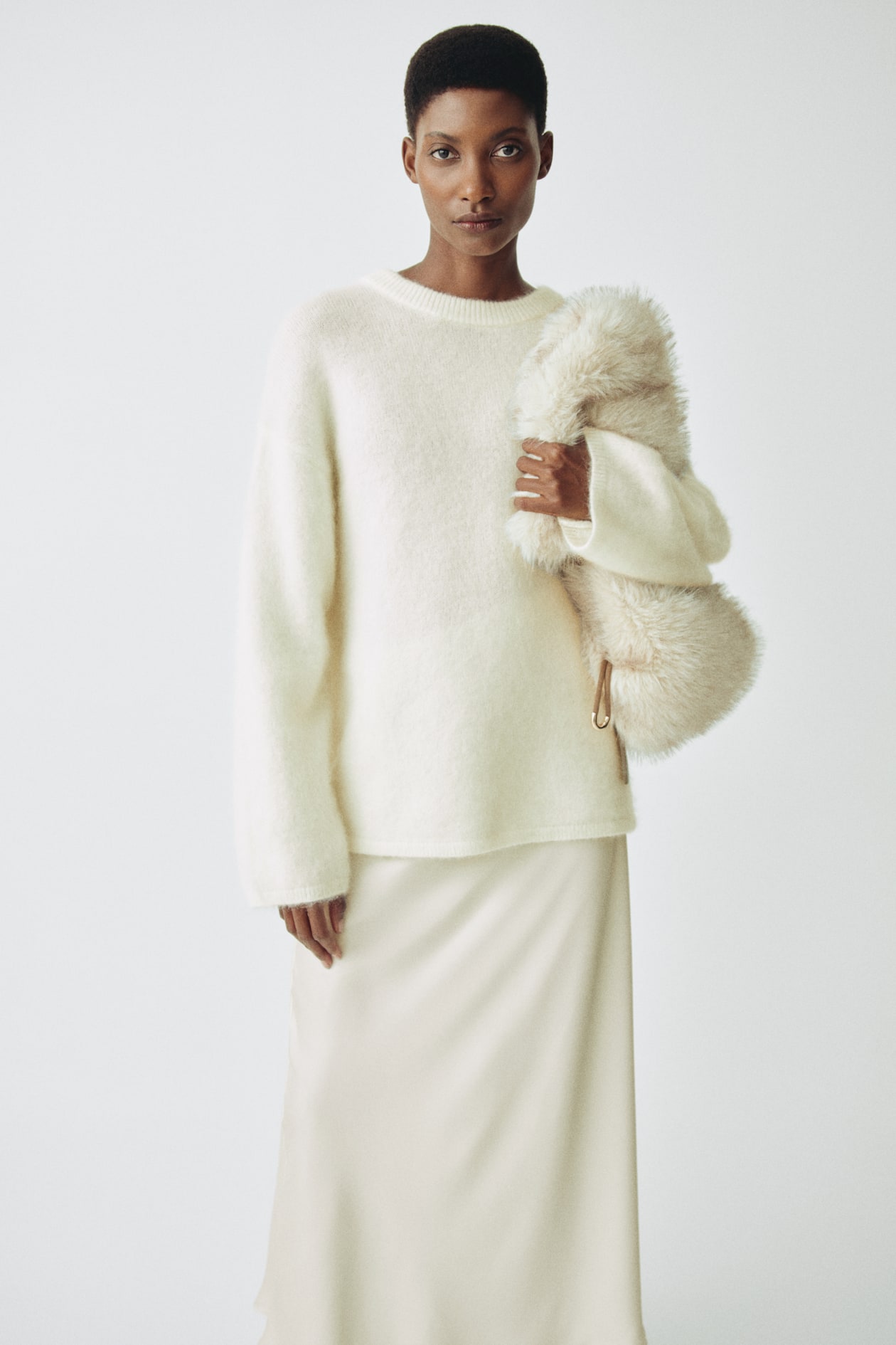 MAMA Mohair-Blend Sweater