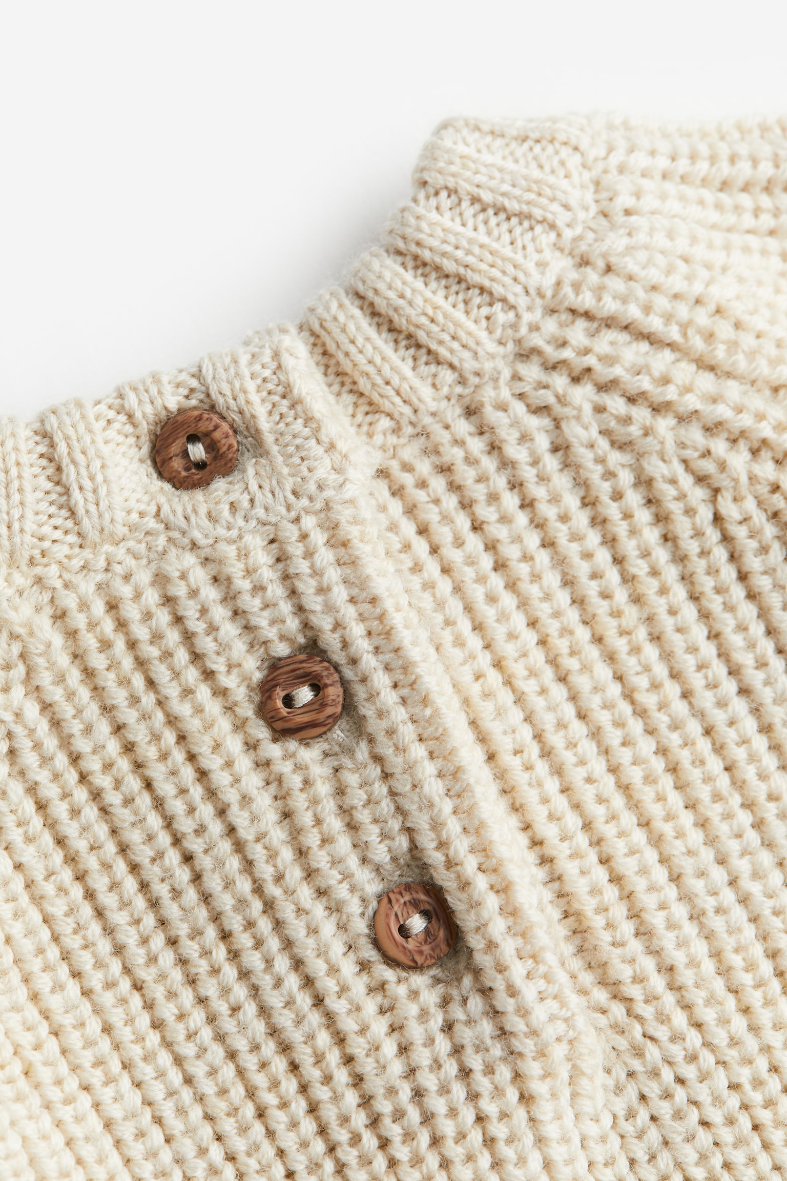 Wool Sweater - Light beige - 2