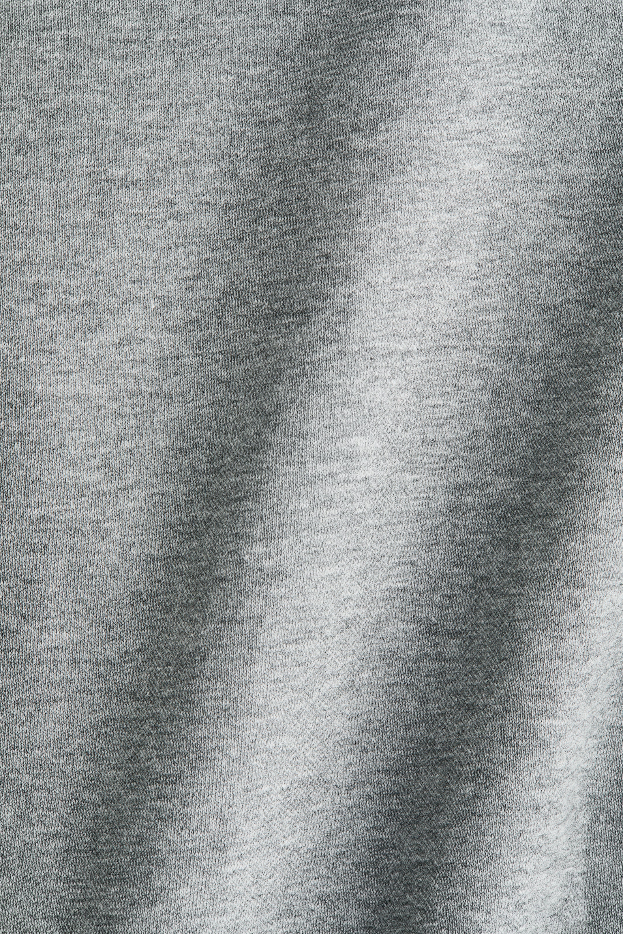 이미지 확대 보기: 집업 후디 - 그레이 멜란지 - 여성 | H&M KR 6