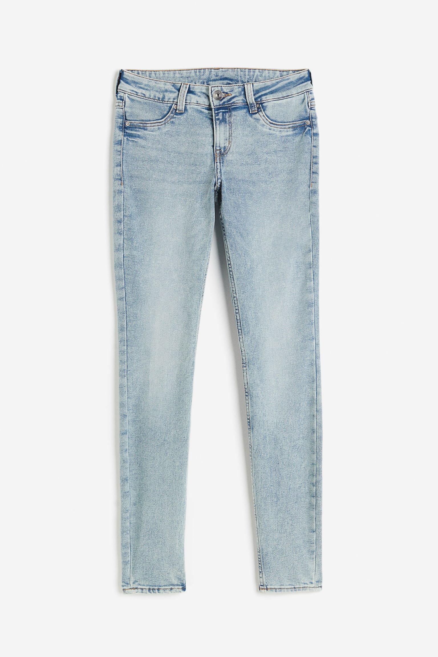 Skinny Low Jeans - Light denim blue/Black - 1