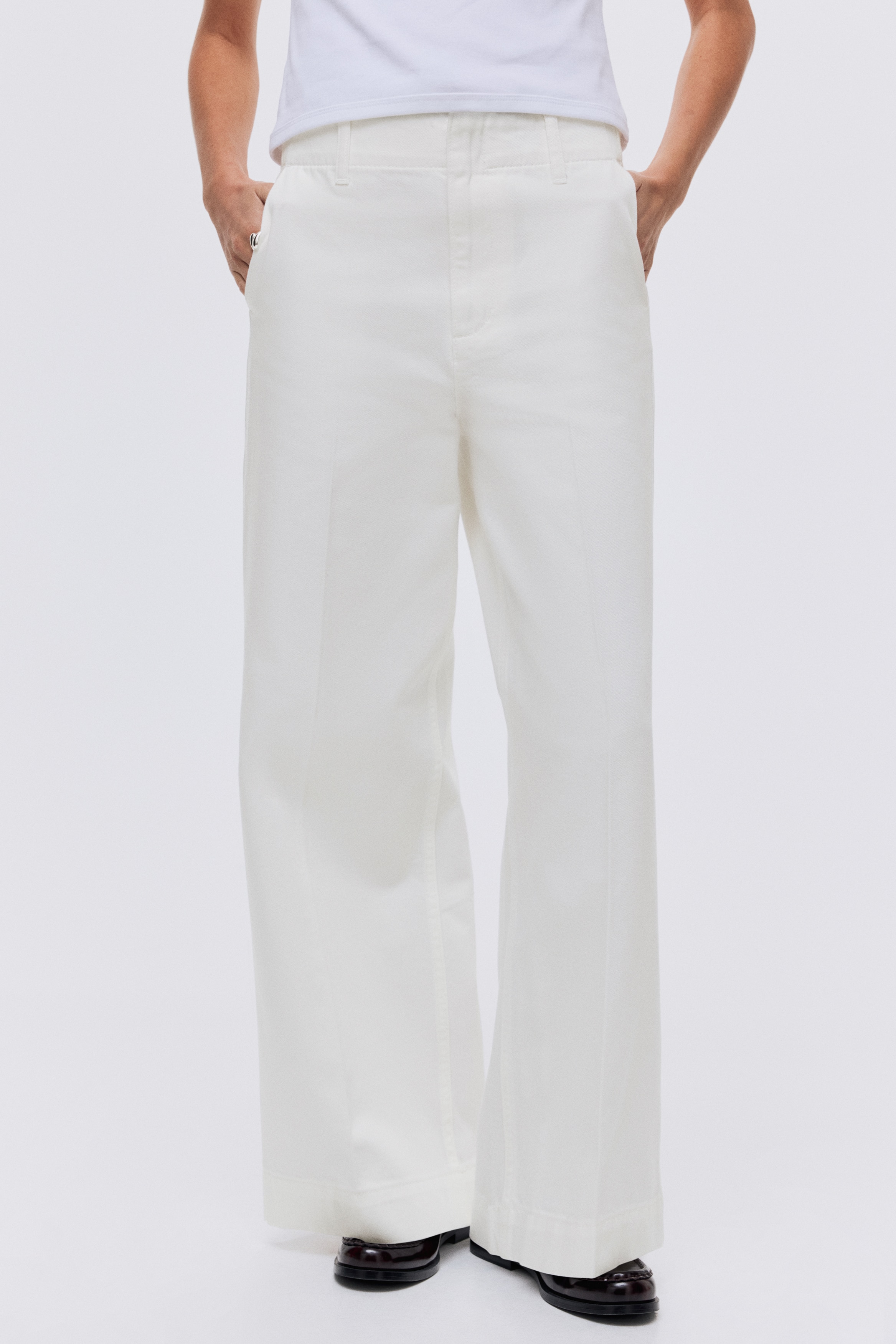 Wide High Jeans