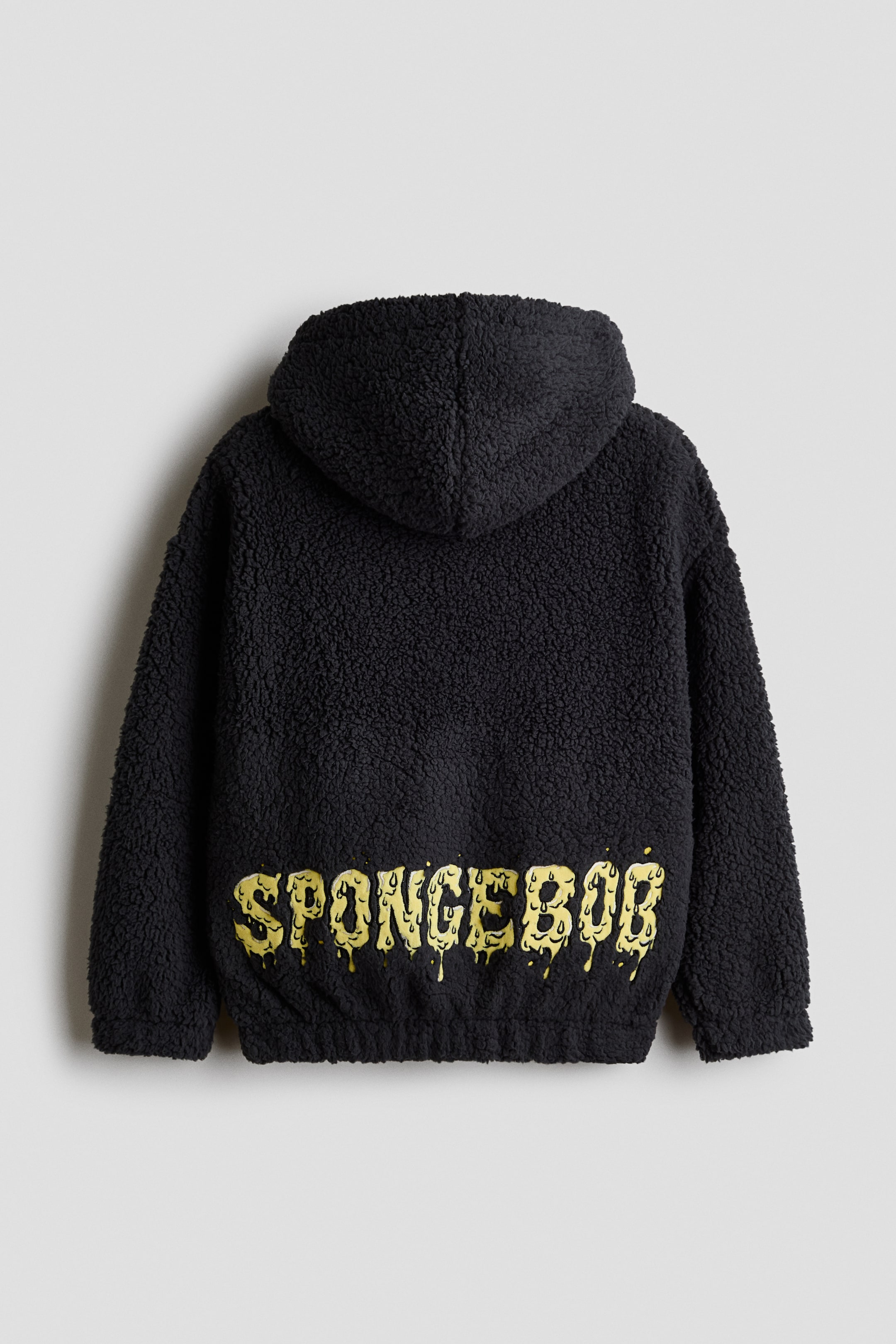 Oversized Teddy Fleece Hoodie