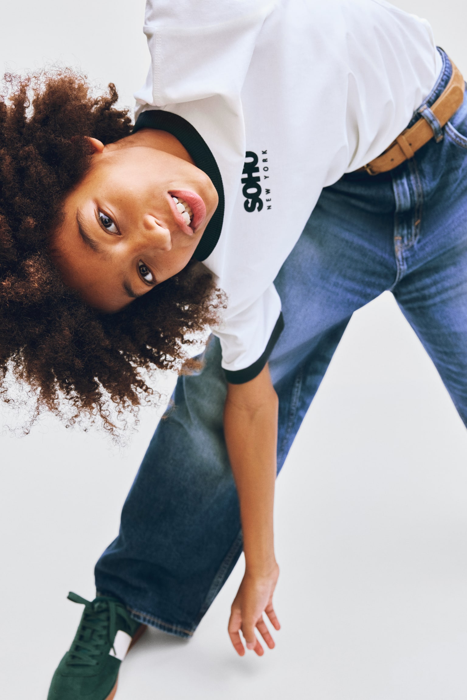 Motif-detail T-shirt - White/Dark grey - 4