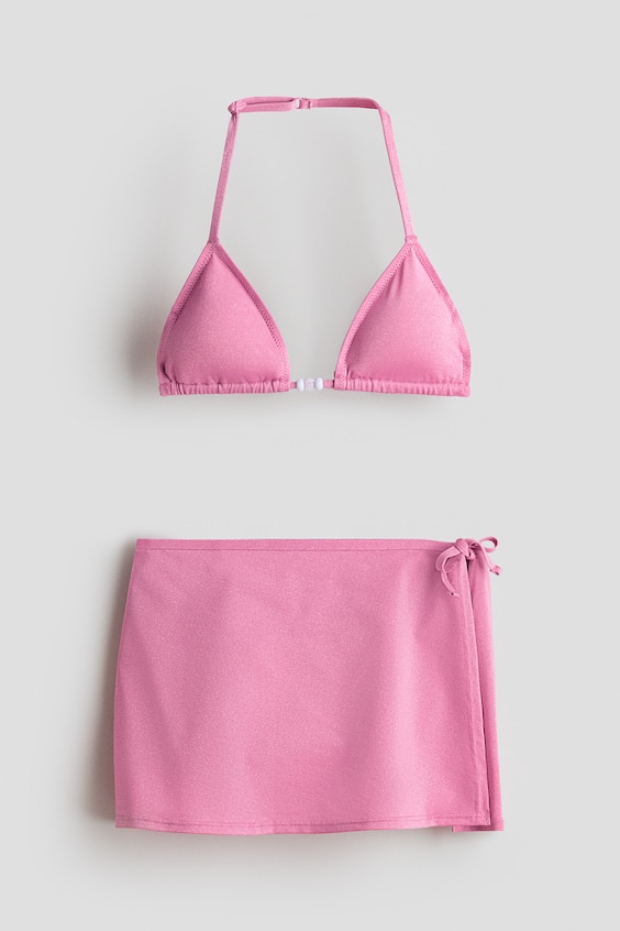 Детские купальники H&M 3-Piece Glittery Swim Set