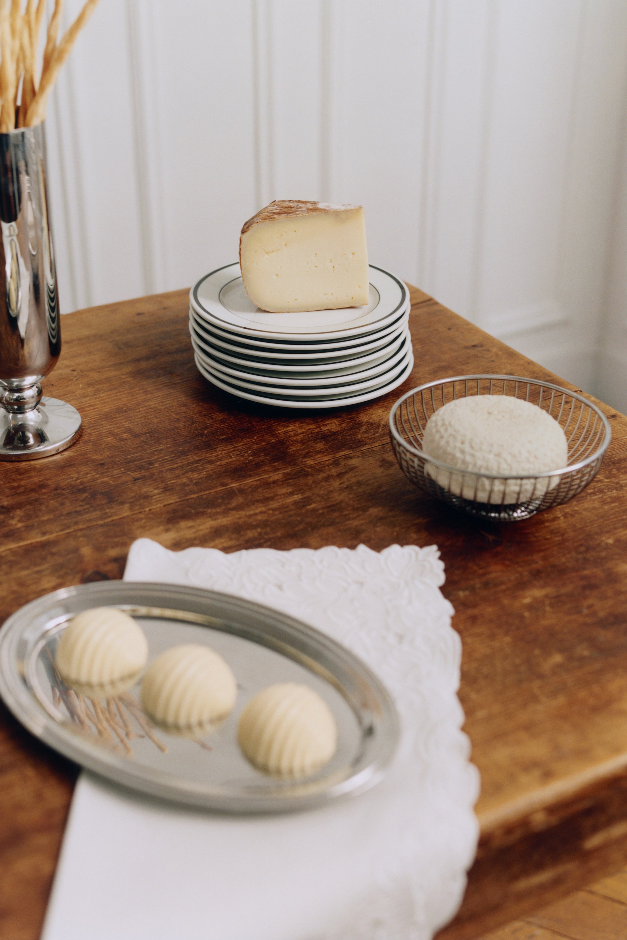 Small Stainless Steel Bread Basket
