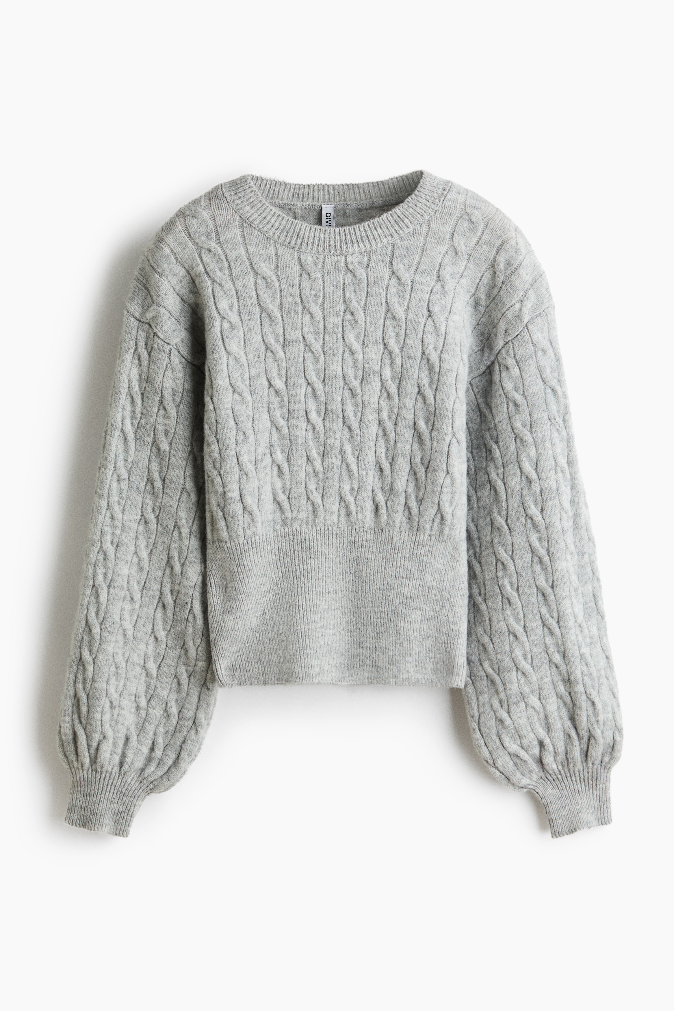 Pullover mit Zopfmuster