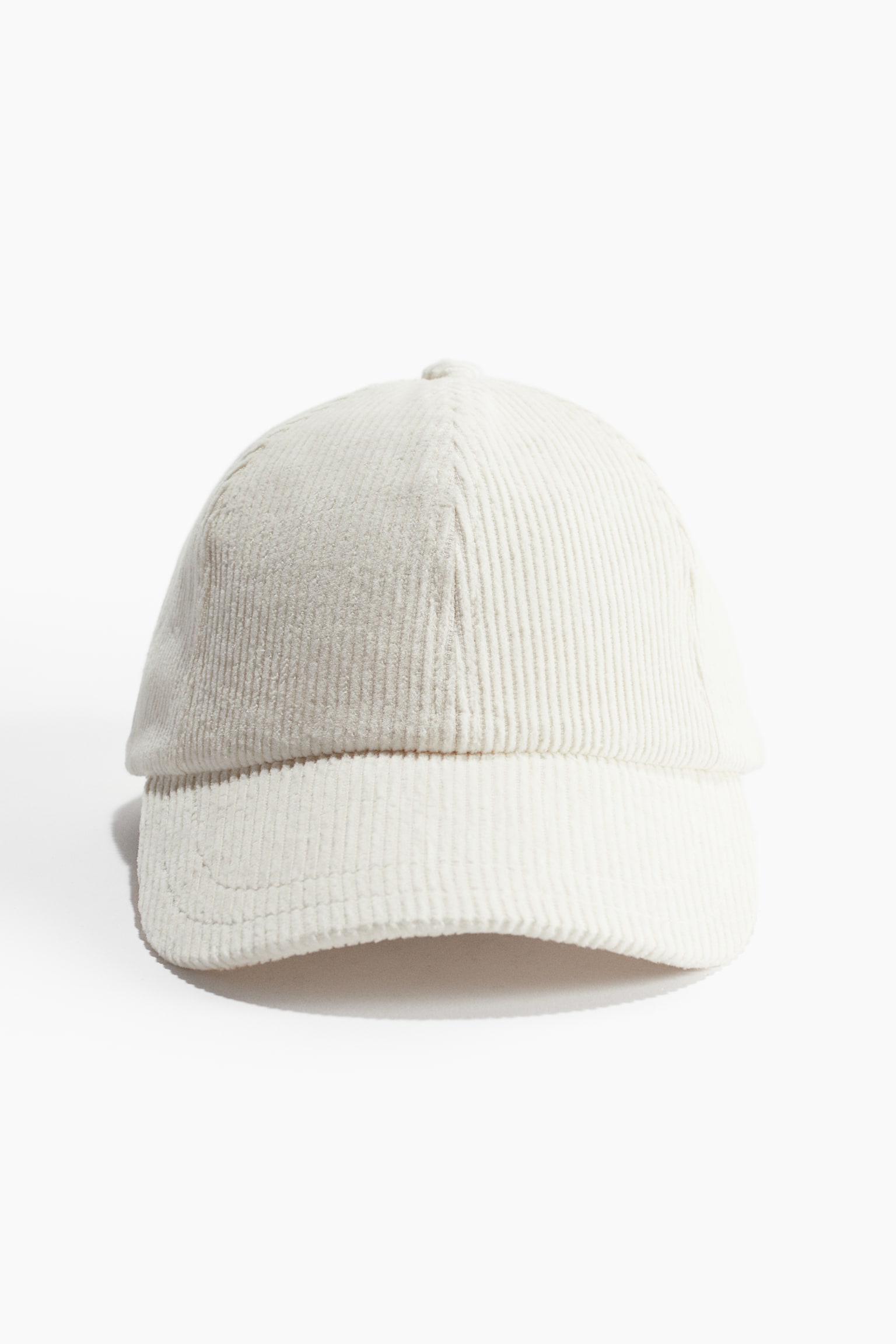 Corduroy cap - White - 1