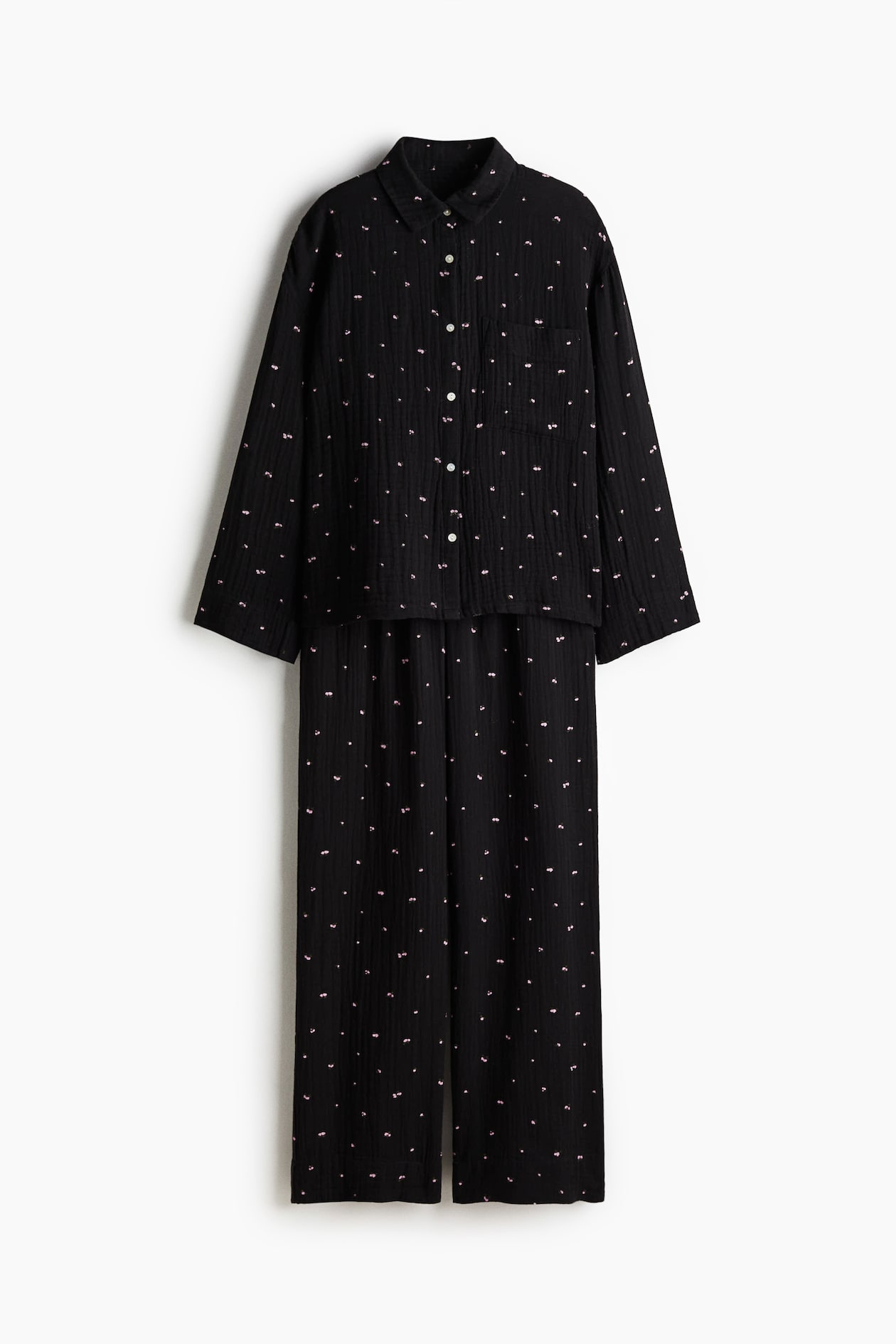 Pyjama en mousseline de coton