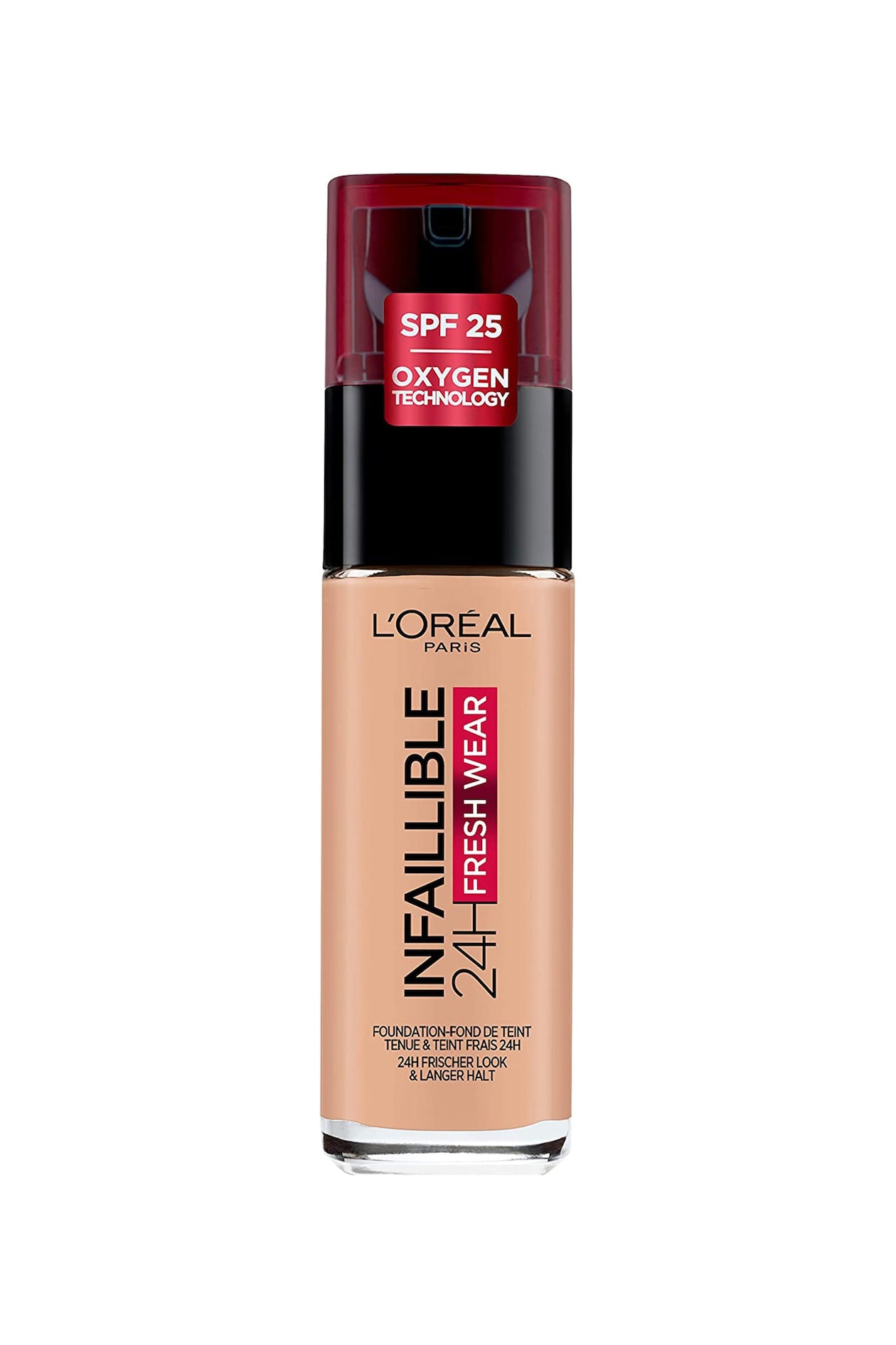 Foundation Infa 24h Fresh Wear - 245 Miel Dore/golden Honey - L'Oréal ...