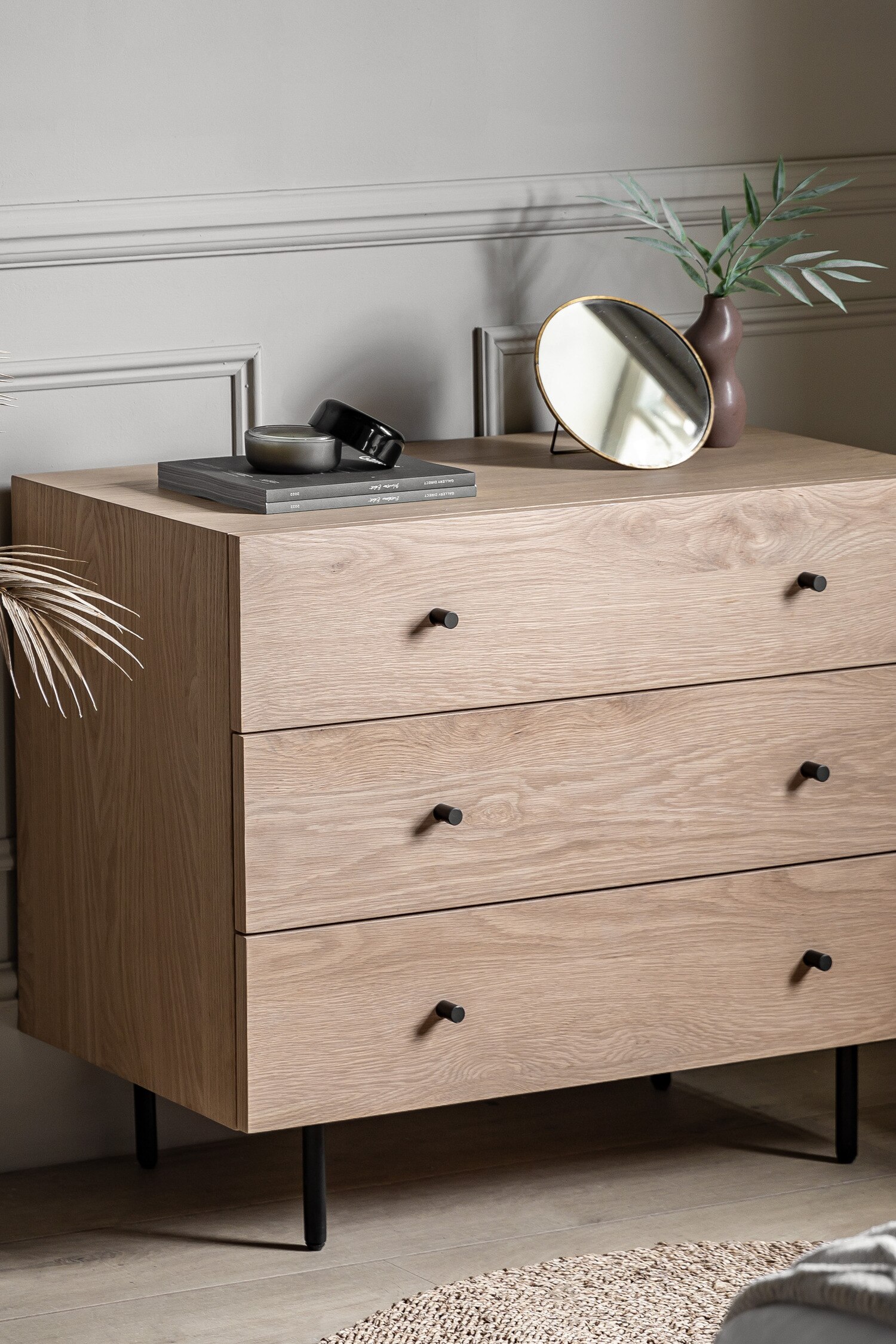 3 Drawer Chest Of Drawers - Natural