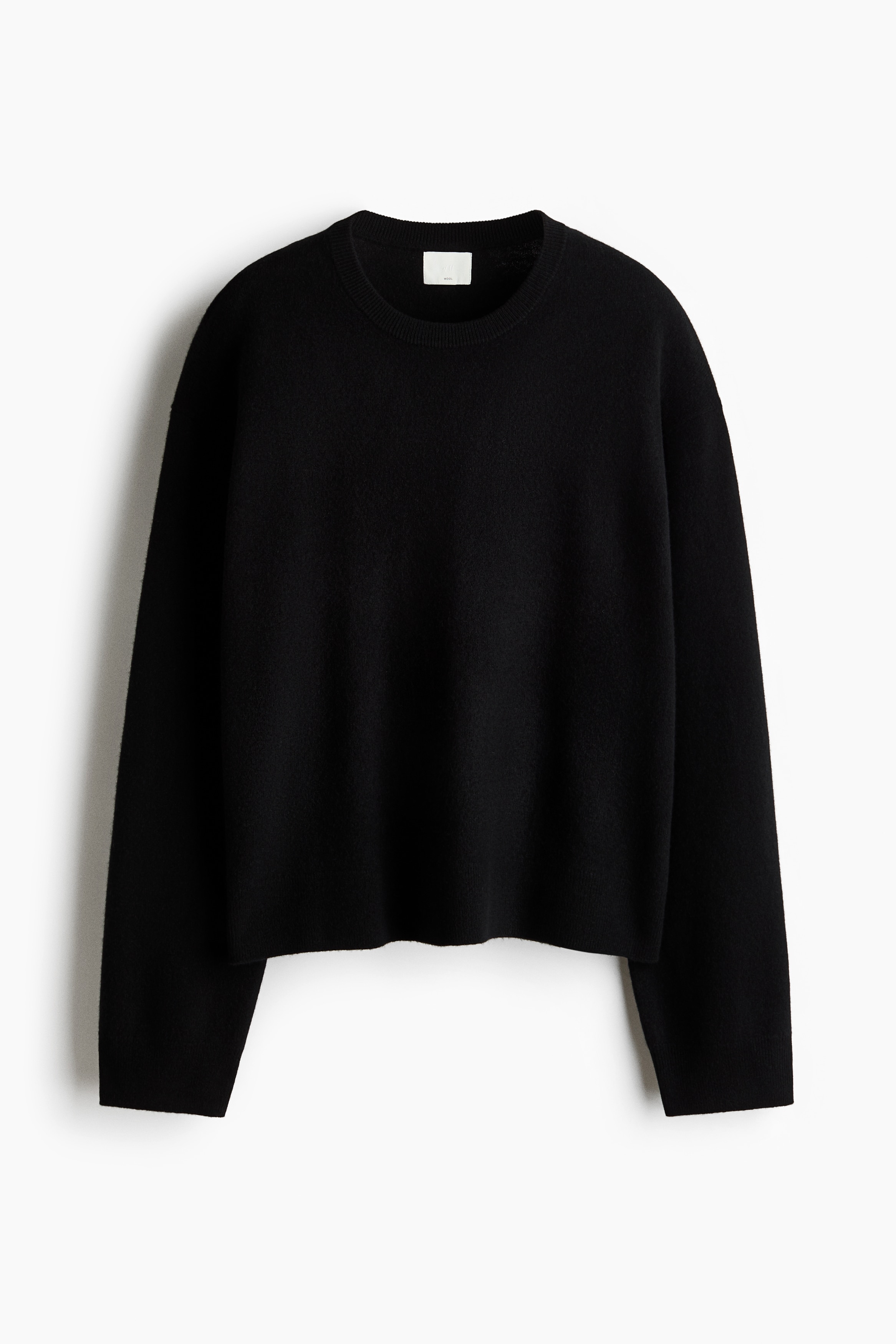 Oversized wool jumperModel