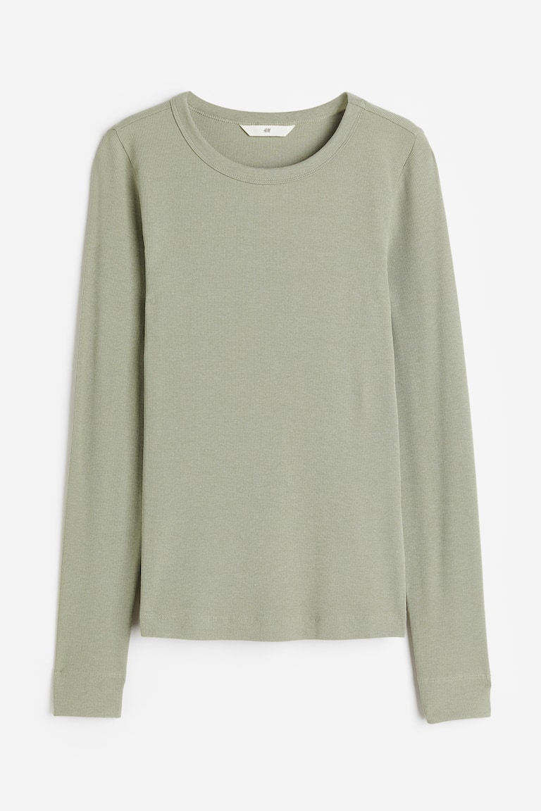 Haut Côtelé Vert Kaki à Bretelles écartées Gap - Taille M - Coton - Occasion Très Bon état