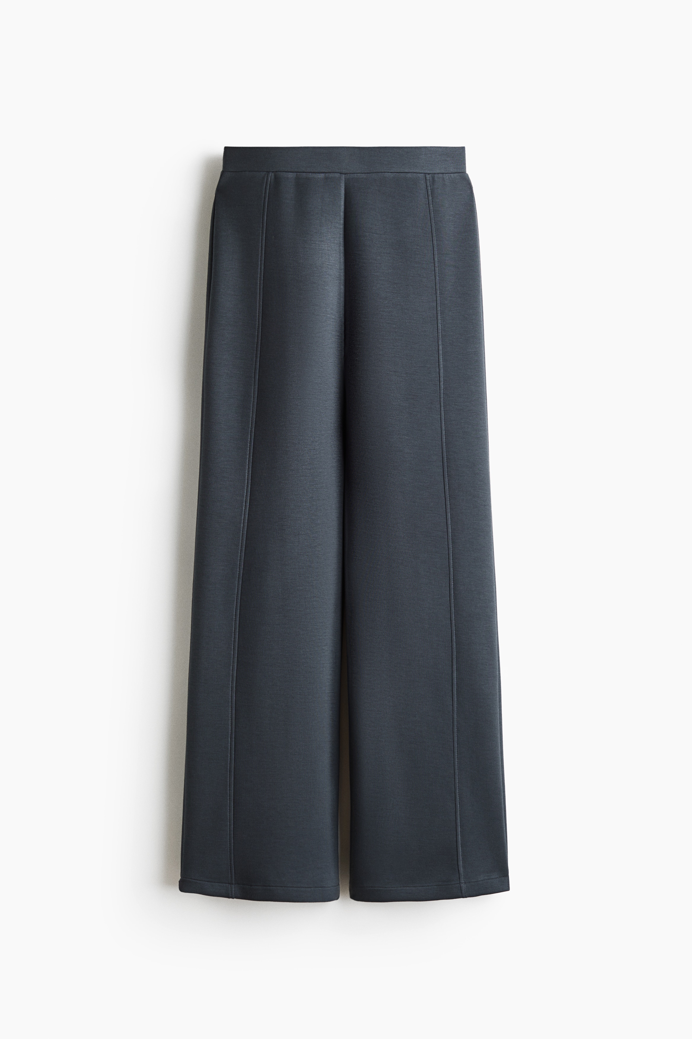 Pull-On Scuba Pants - Dark gray/Black