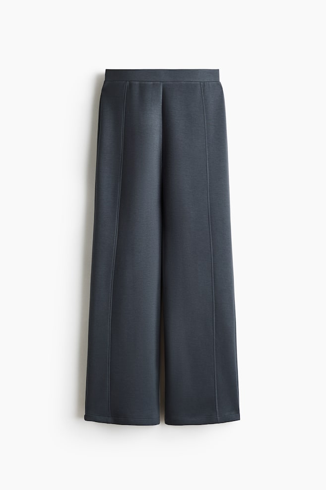 Pull-on scuba trousers - Dark grey/Black - 1