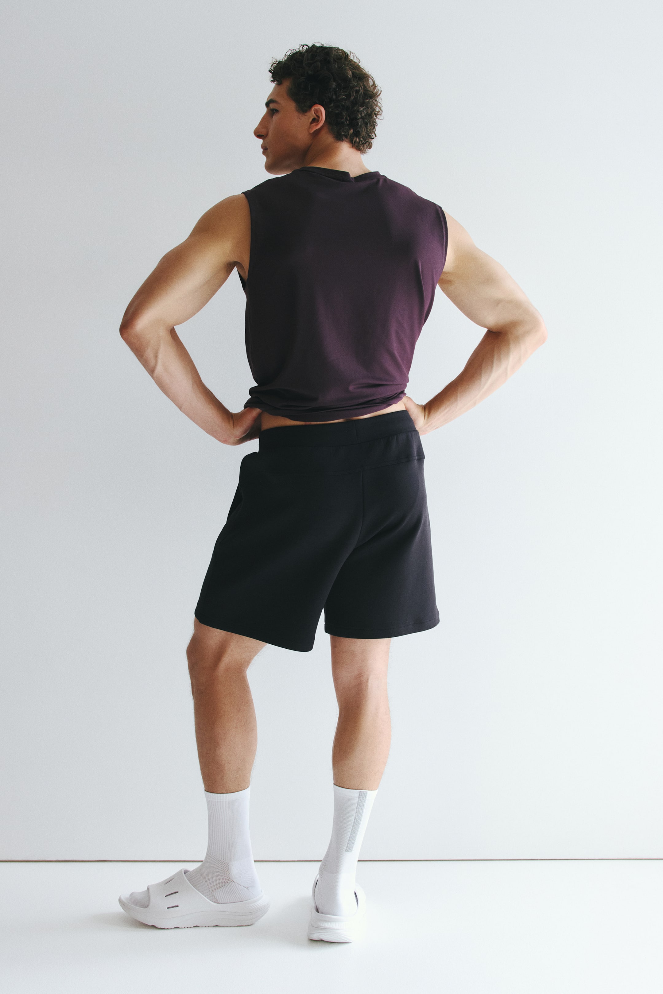 Мужские шорты H&M Sports Scuba Shorts with DryMove™ — фото 3