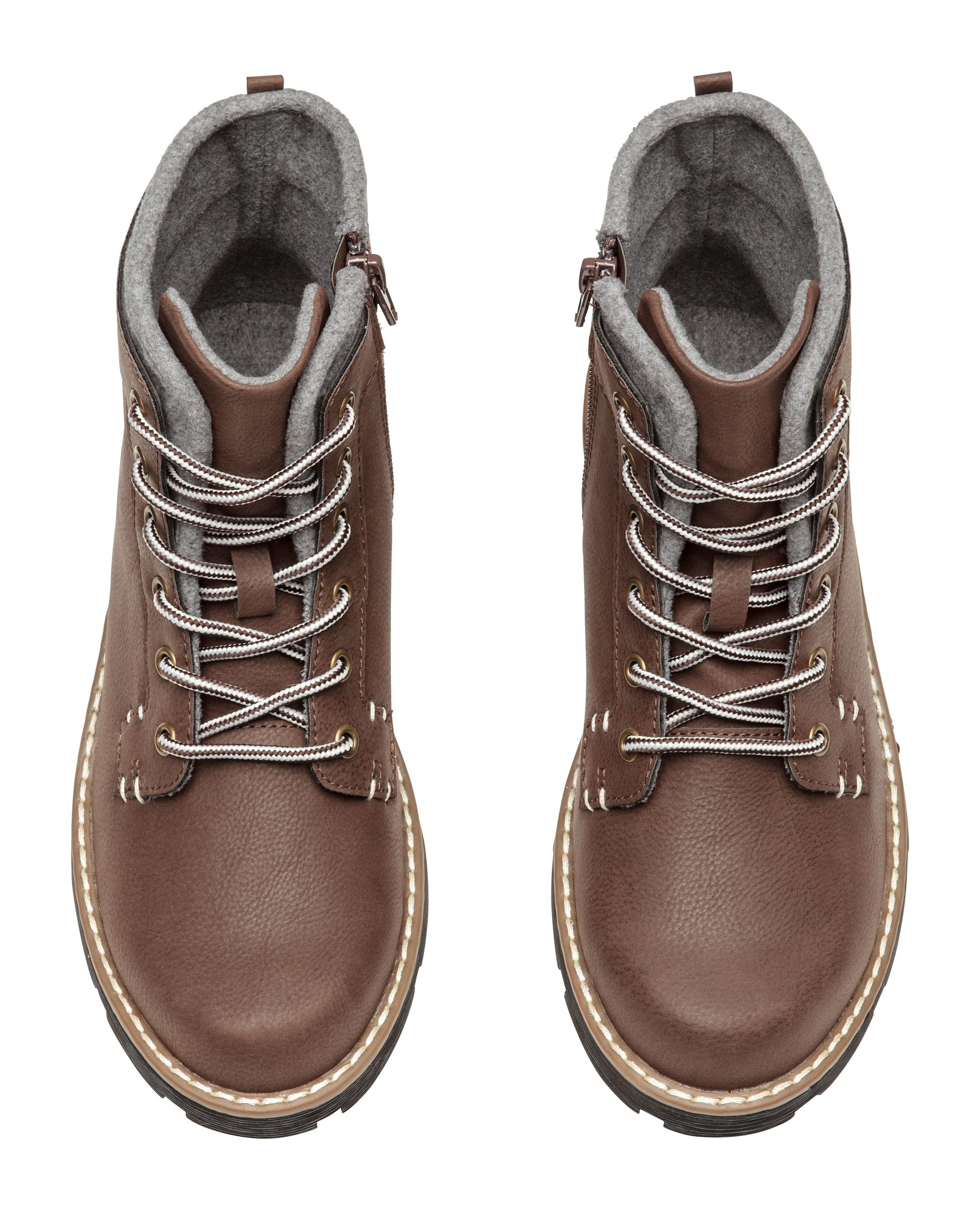 View larger image: Fleece-lined Boots - Brown - Kids | H&M US 1