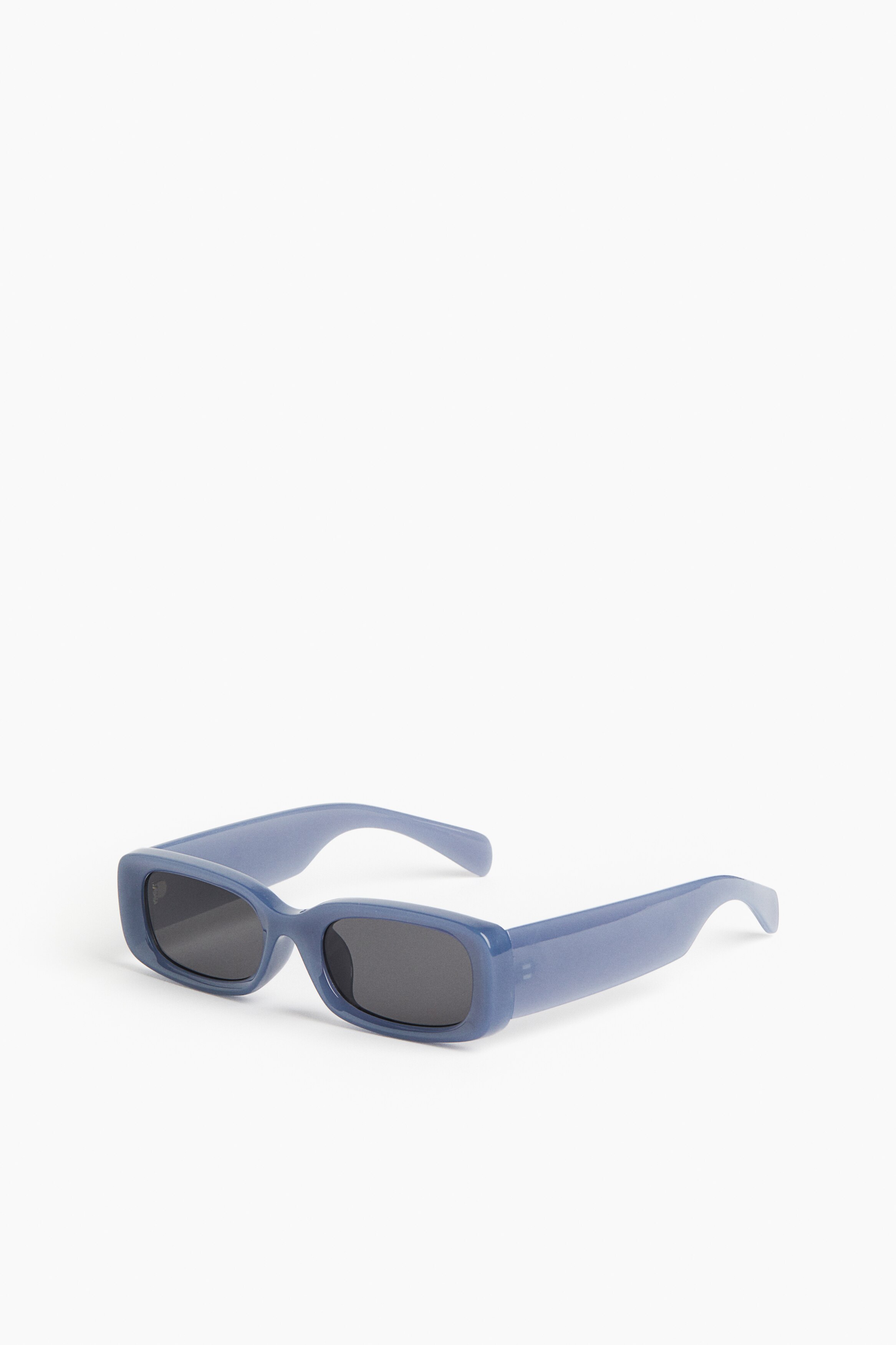 Damen - Rechteckige Sonnenbrille Blau  - H&M