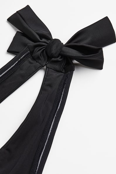Neckholder Umstandsbadeanzug mit Streifen schwarz-weiß main image 0
