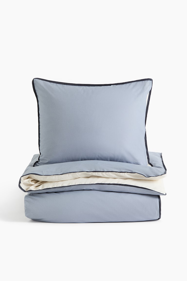 Cotton single duvet cover set